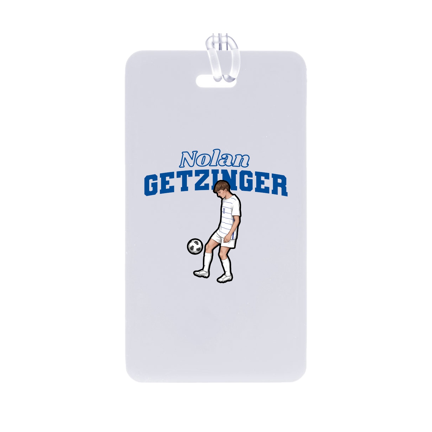 Bag Tag — Name Arch in Classic