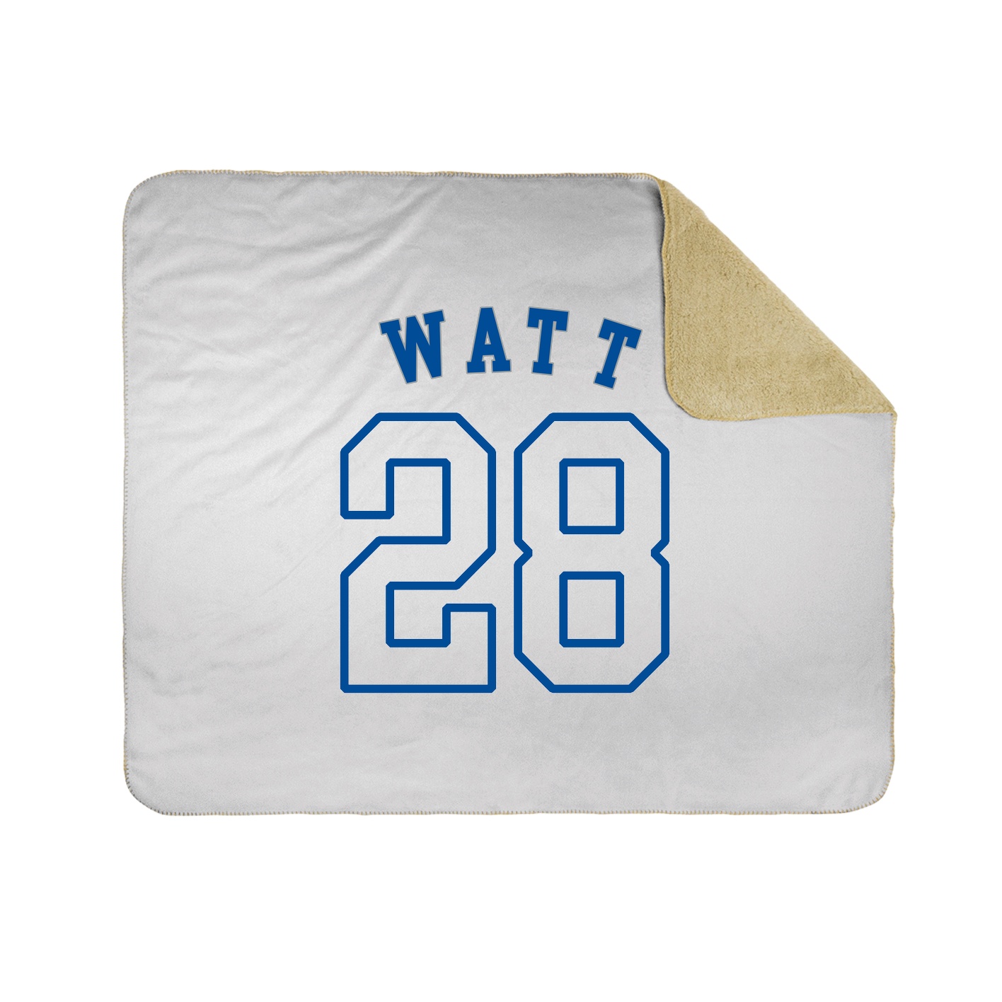 Throw Blanket — Shirsey Arch in White