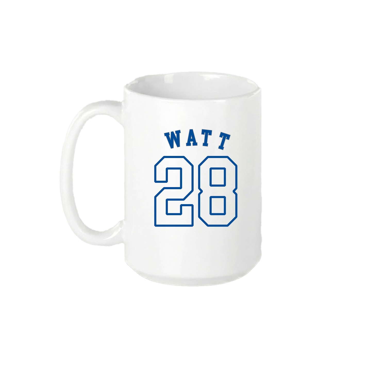 15oz Coffee Mug — Shirsey Arch in White