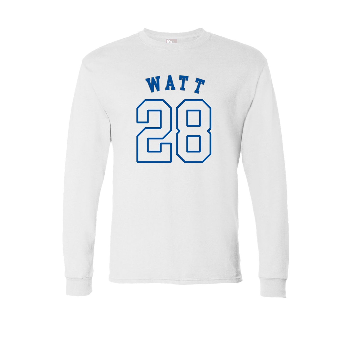 Long Sleeve Tee — Shirsey Arch in White
