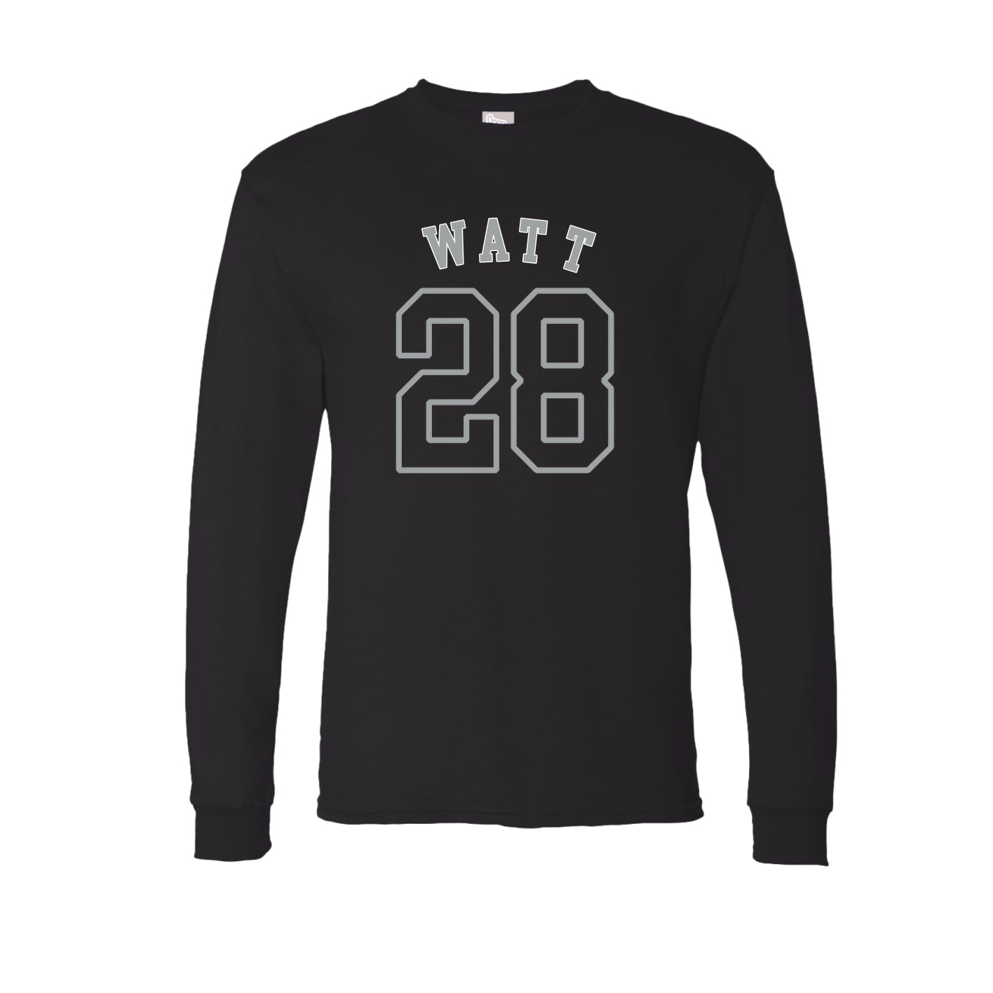 Long Sleeve Tee — Shirsey Arch in Black