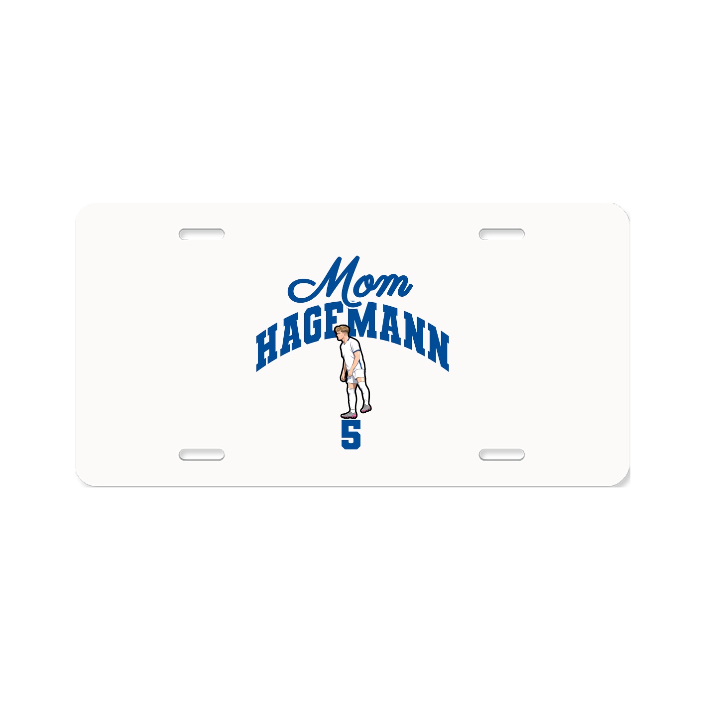License Plate — Mothers Day Arch in Classic