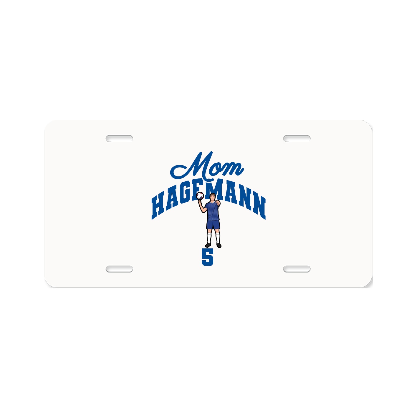 License Plate — Mothers Day Arch in Classic