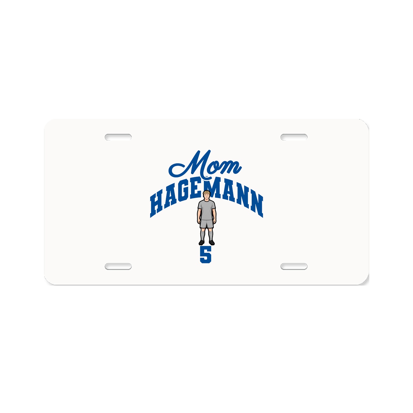 License Plate — Mothers Day Arch in Classic