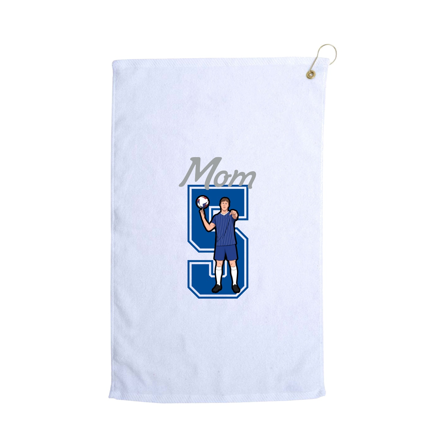 Golf Towel — Mothers Day Shirsey in White