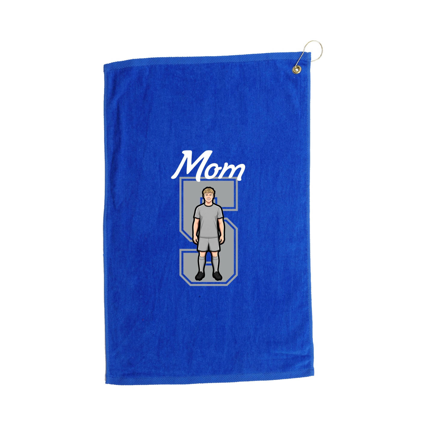 Golf Towel — Mothers Day Shirsey in Royal