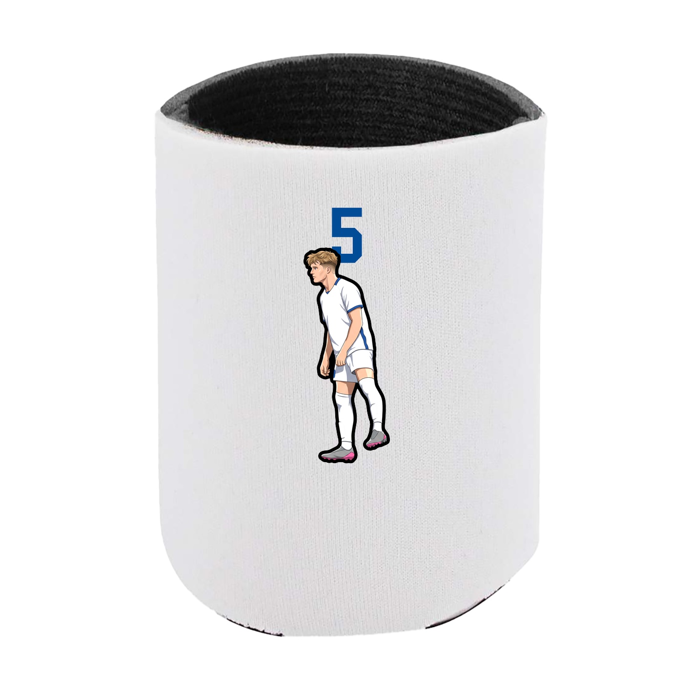 Can Holder — Number Top in White