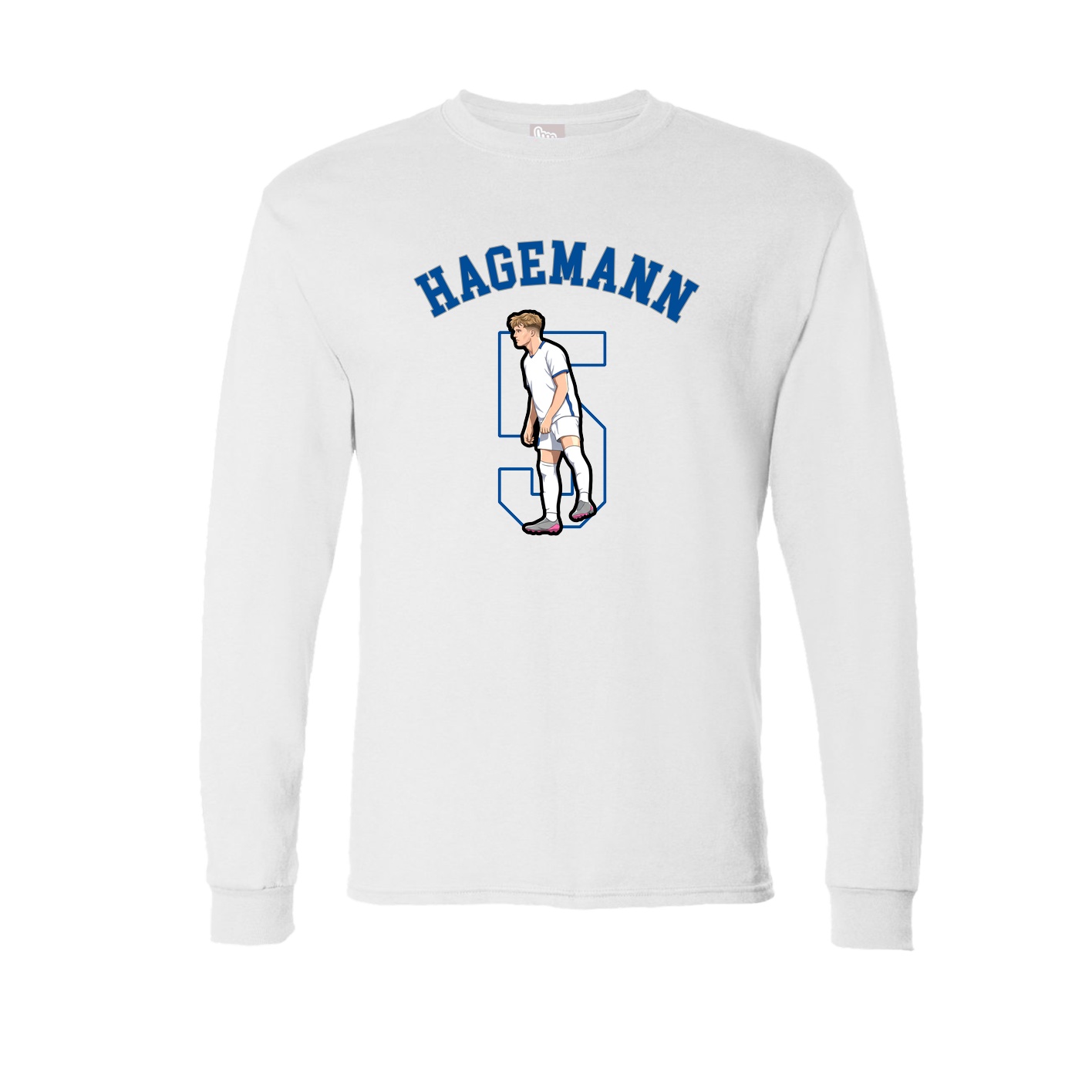 Long Sleeve Tee — Shirsey Arch in White