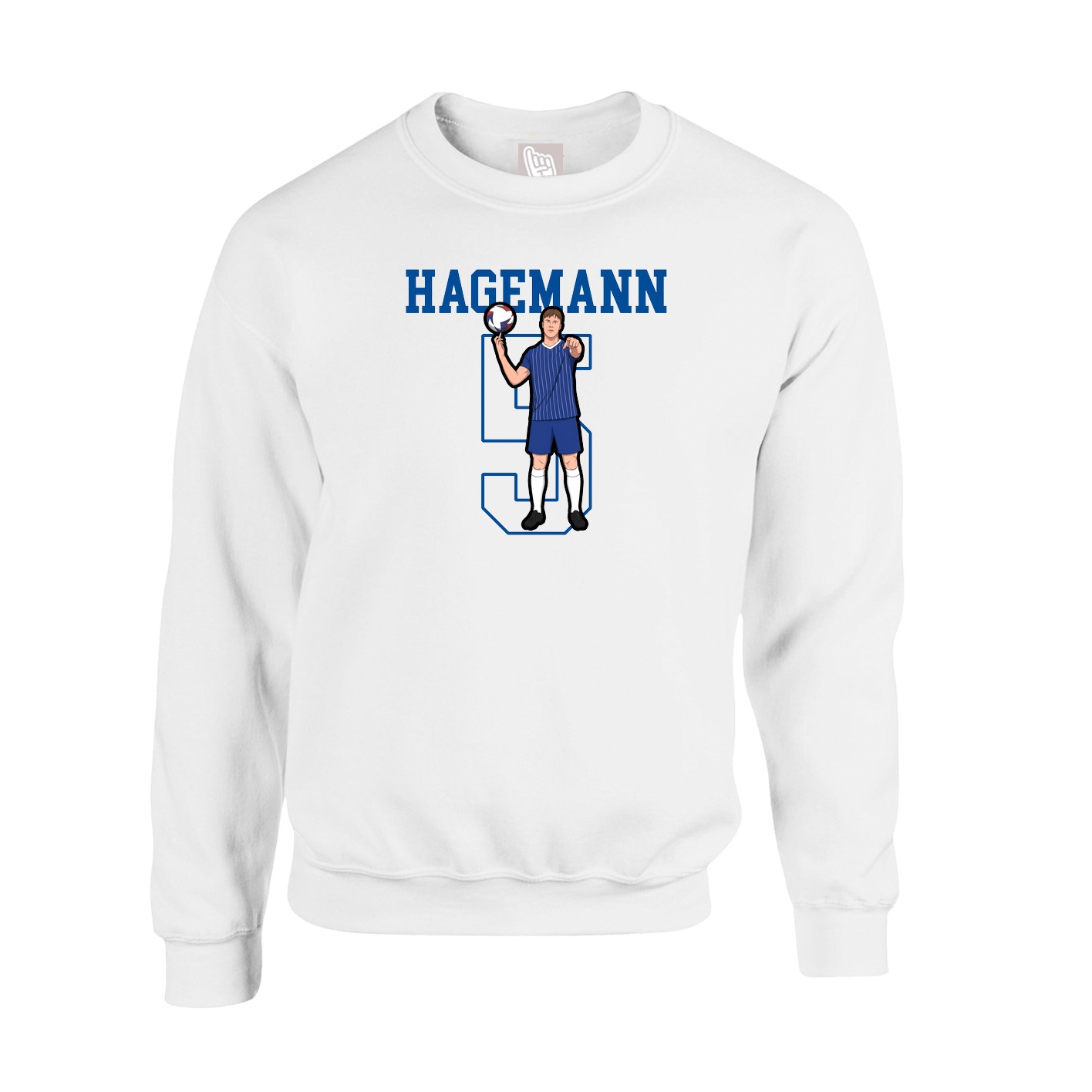 Fleece Crew — Shirsey in White
