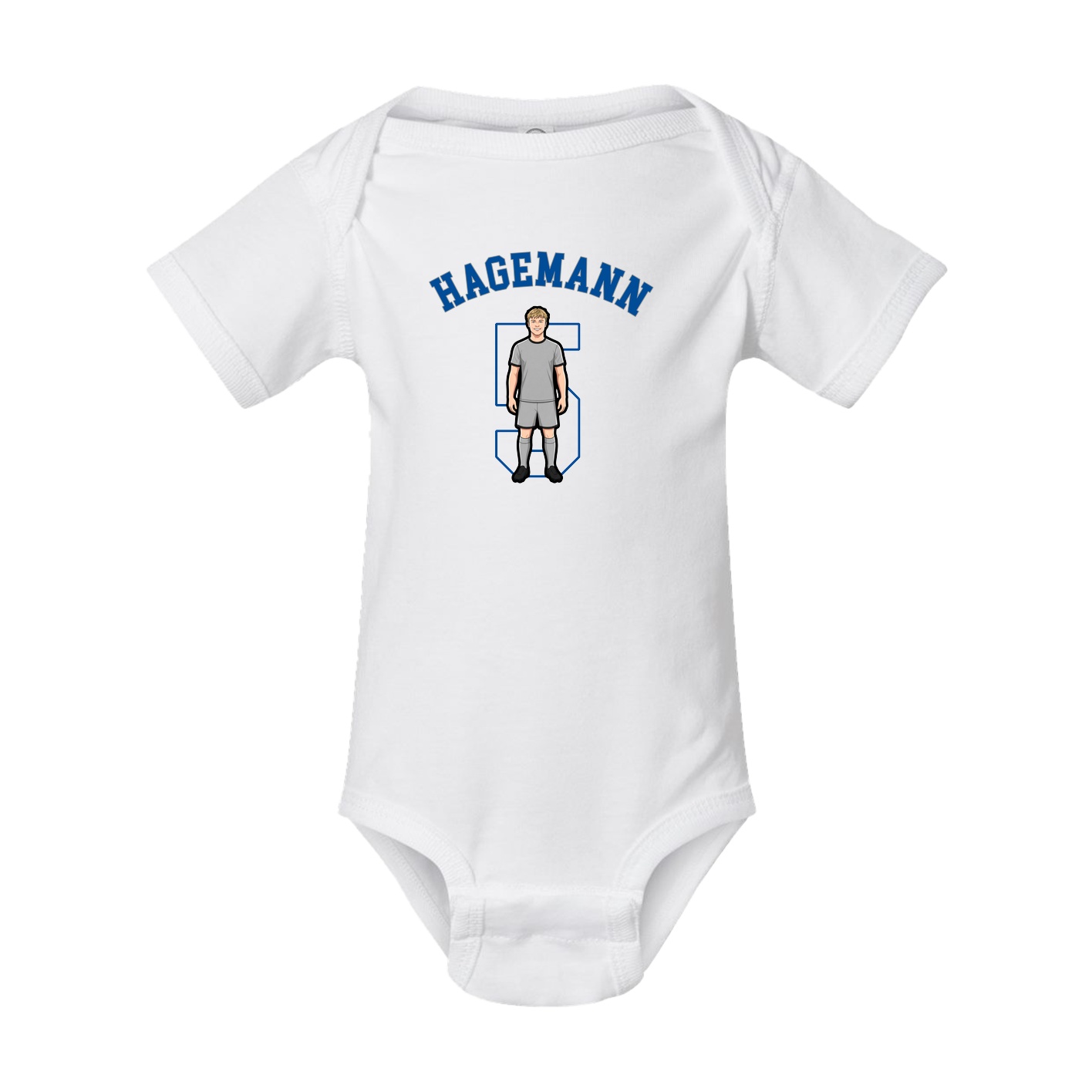 Baby Onesie — Shirsey Arch in White