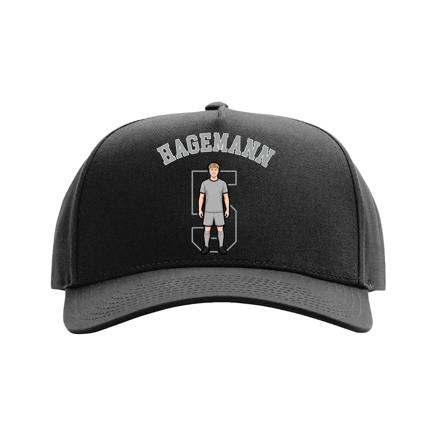Full Fabric Five-Panel Champ Cap