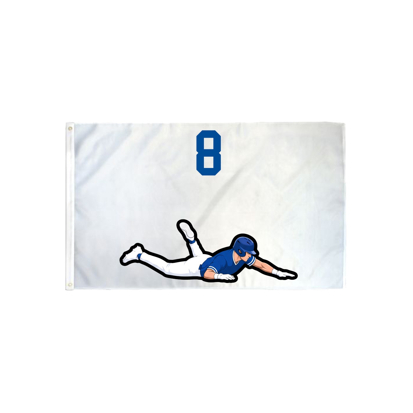 3x5 Flag — Number Top in Classic