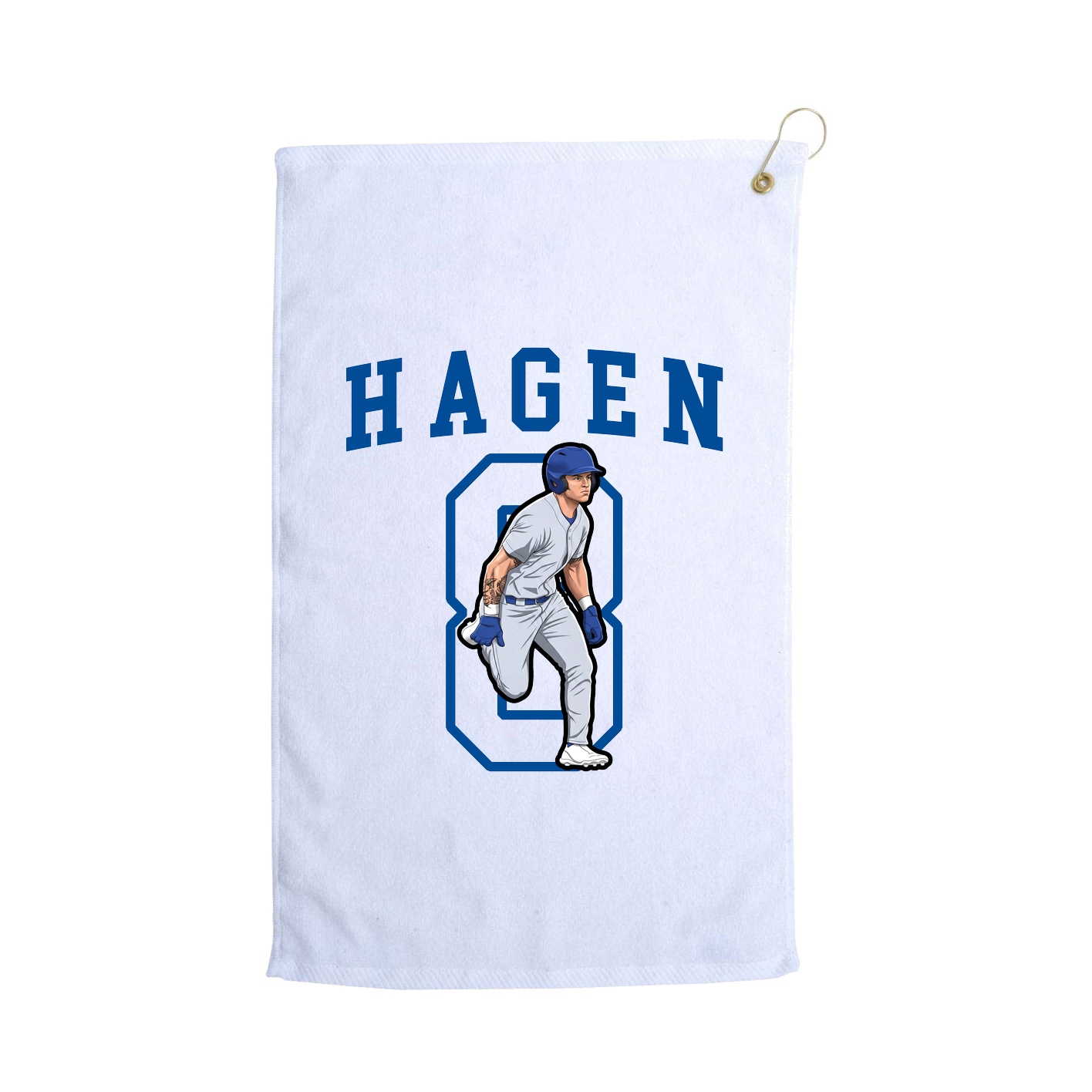 Golf Towel — Shirsey in White