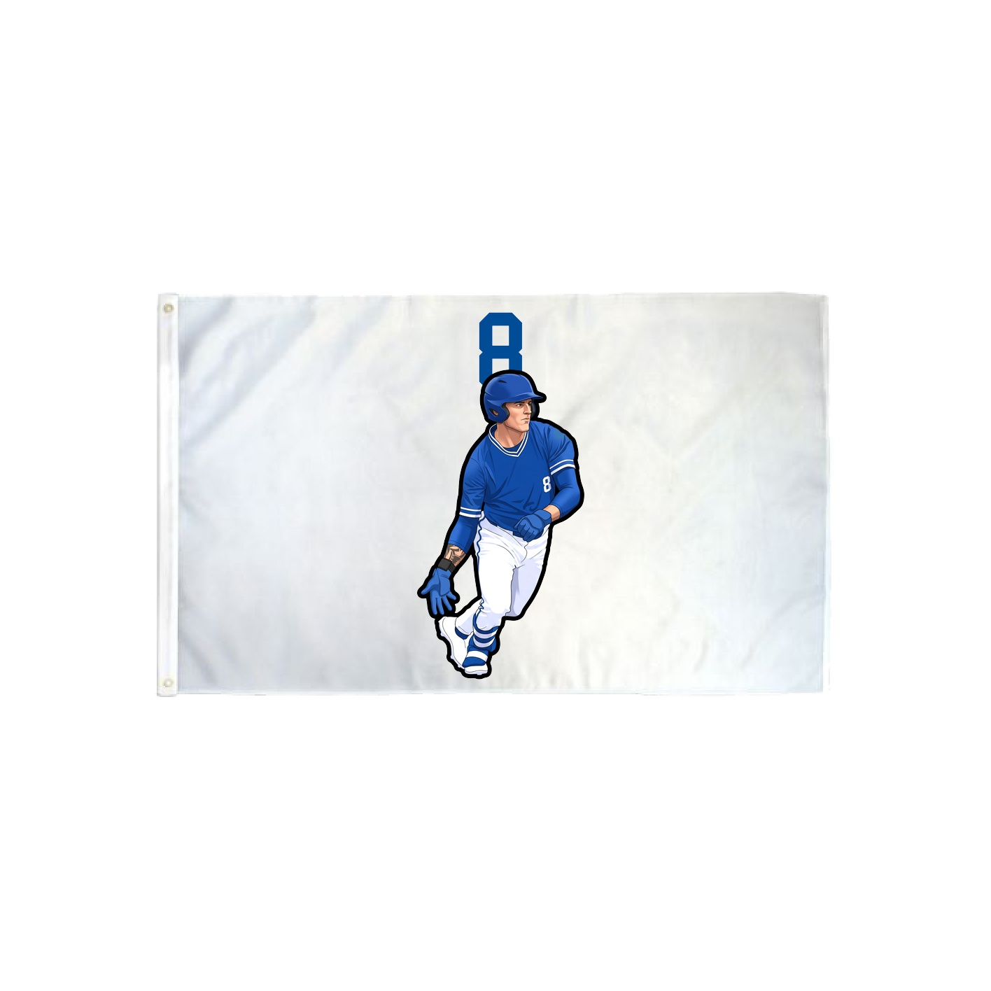 3x5 Flag — Number Top in Classic