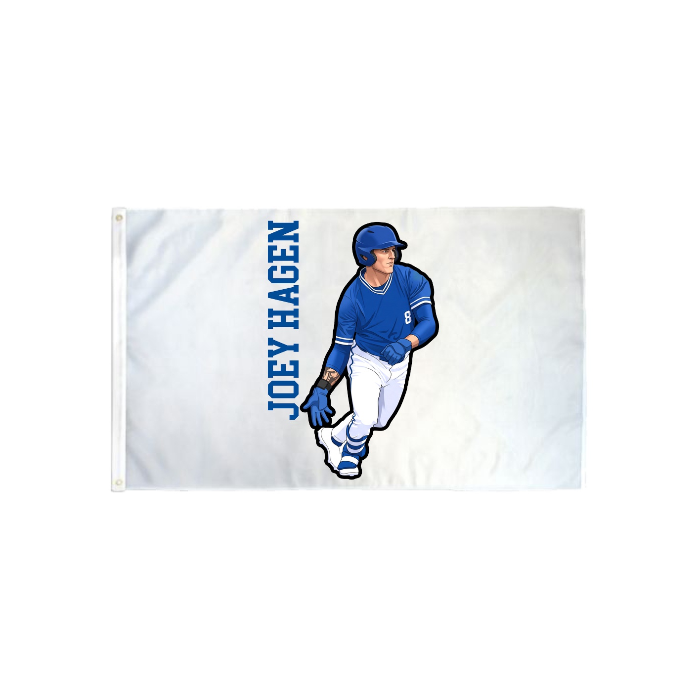 3x5 Flag — Name Vertical in Classic