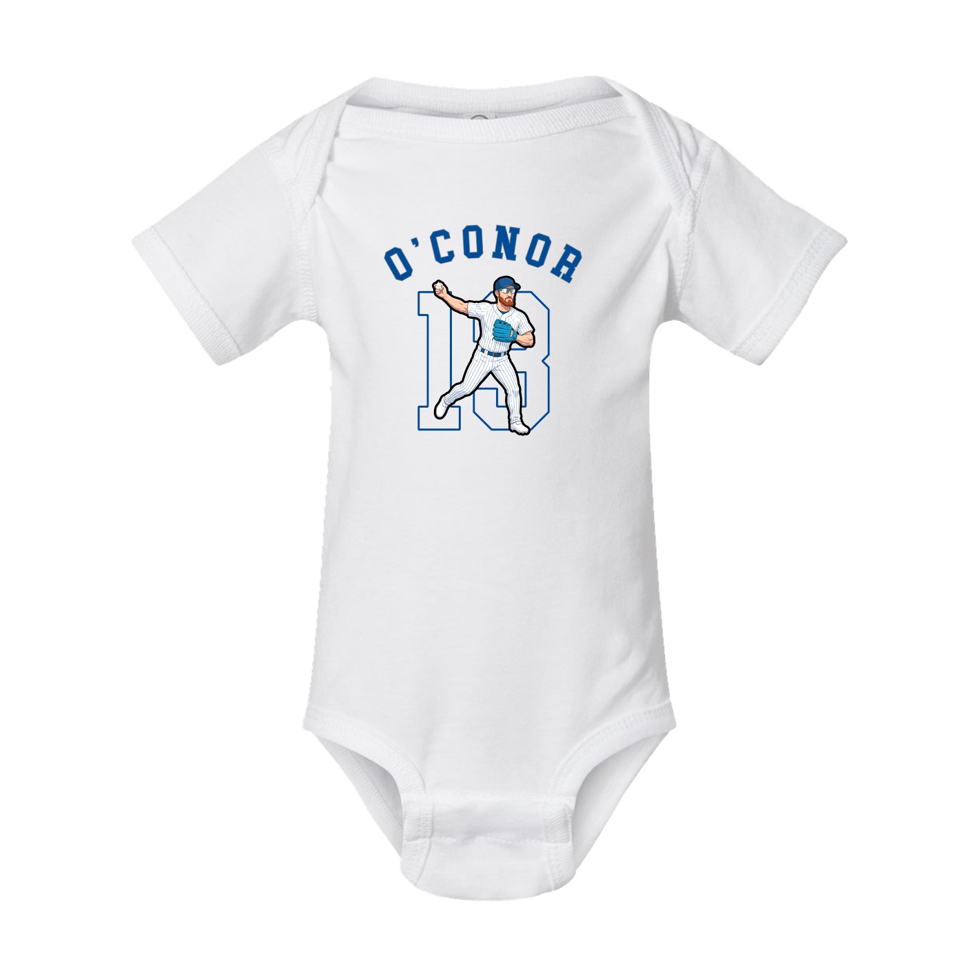 Baby Onesie — Shirsey Arch in White