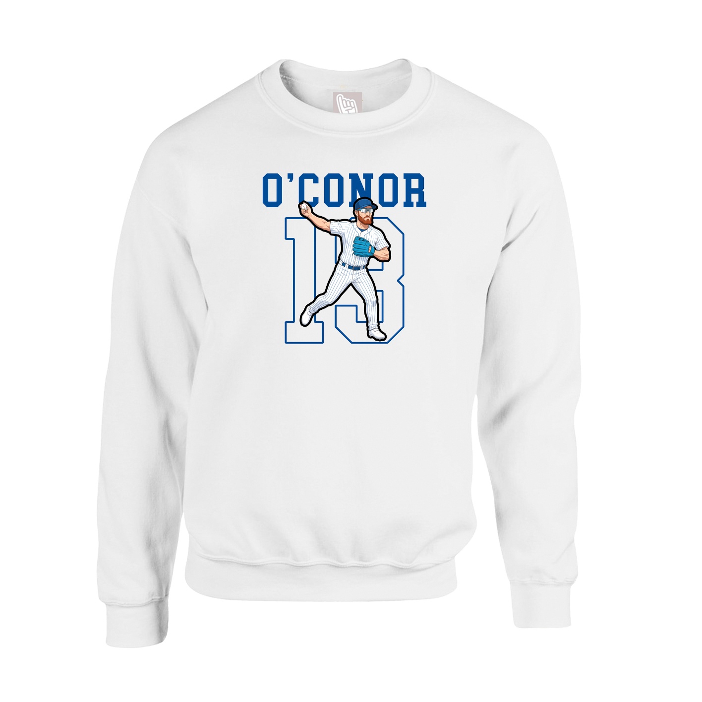 Fleece Crew — Shirsey in White