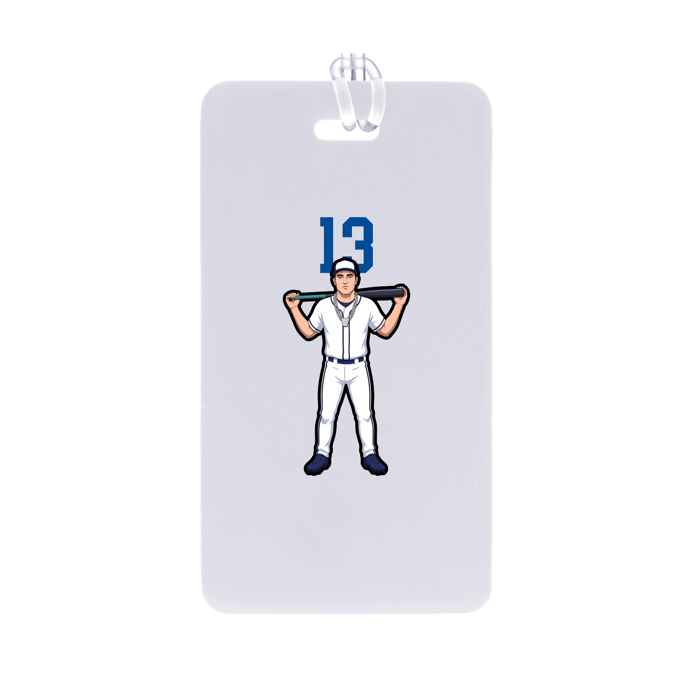 Bag Tag — Number Top in Classic