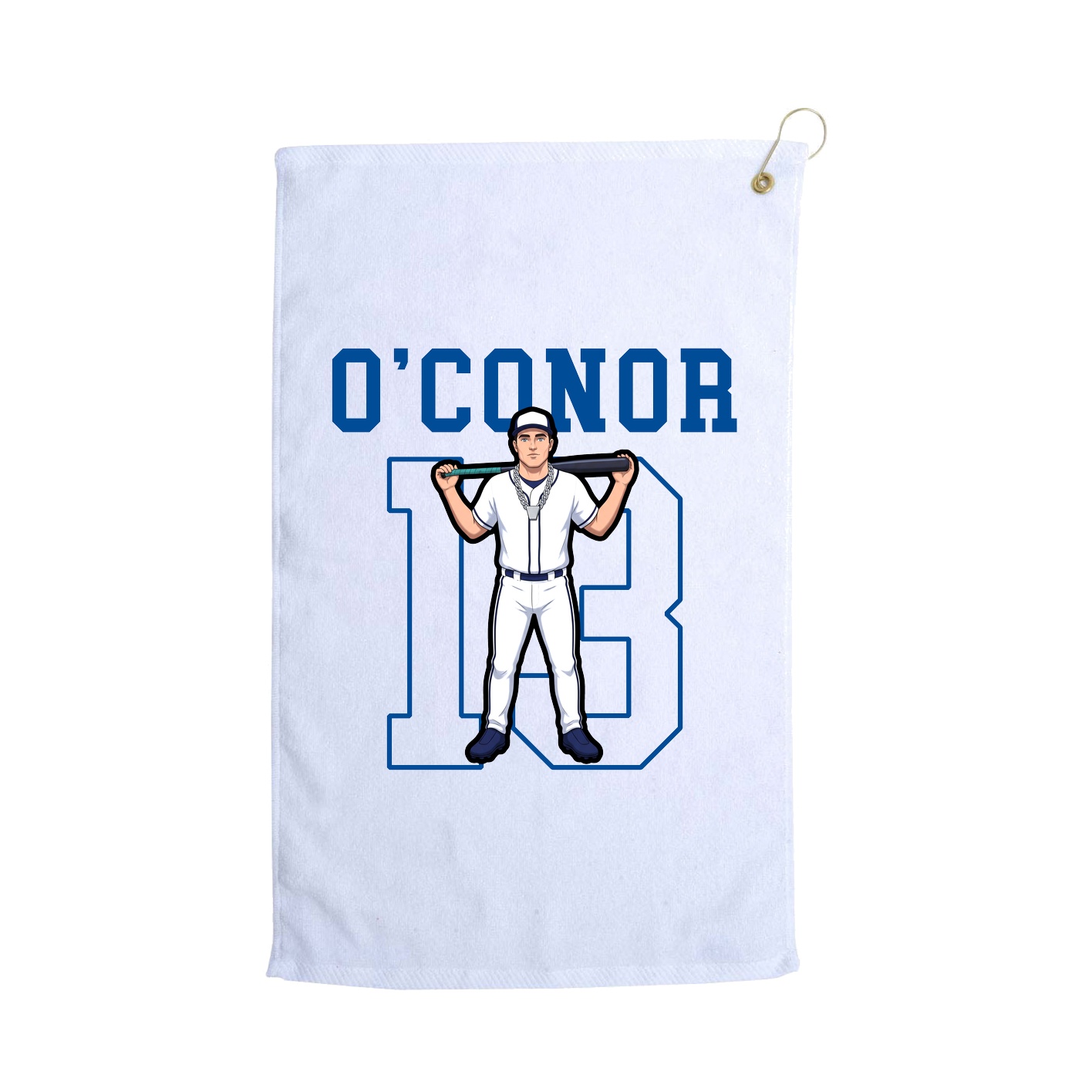 Golf Towel — Shirsey in White