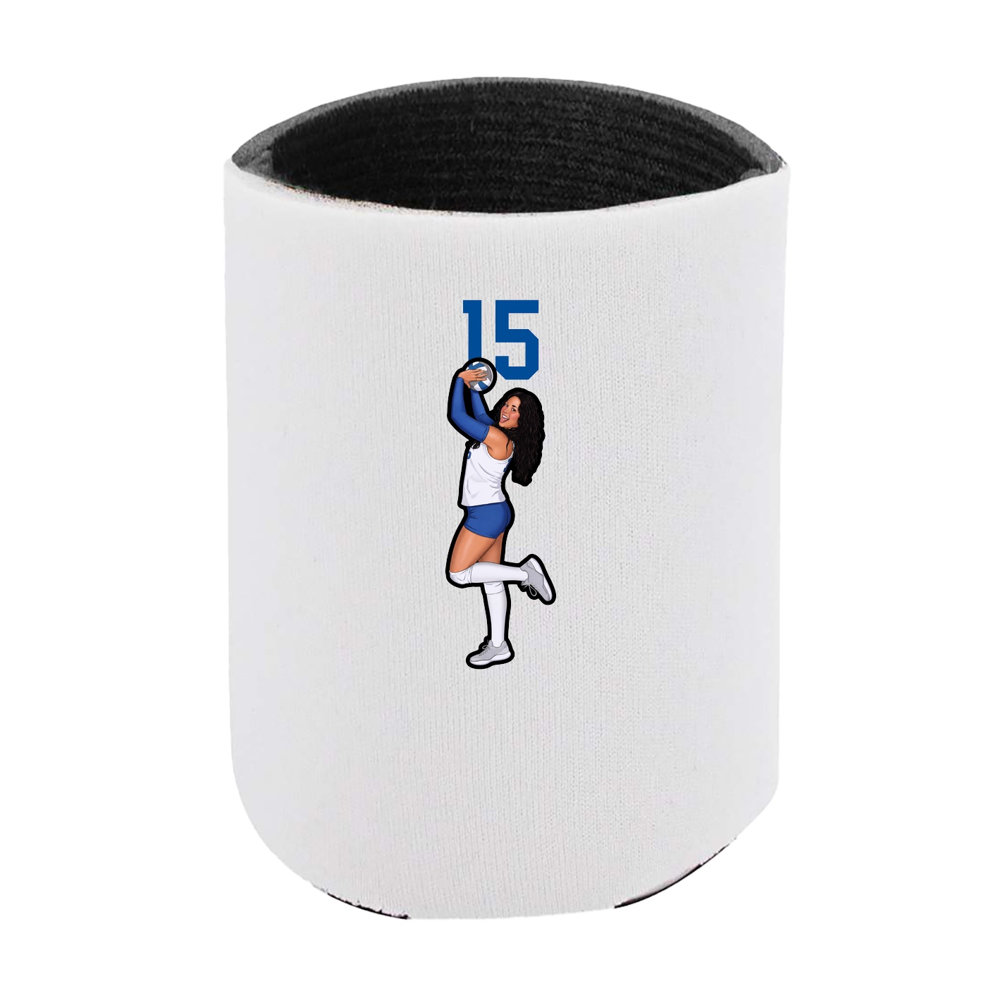 Can Holder — Number Top in White