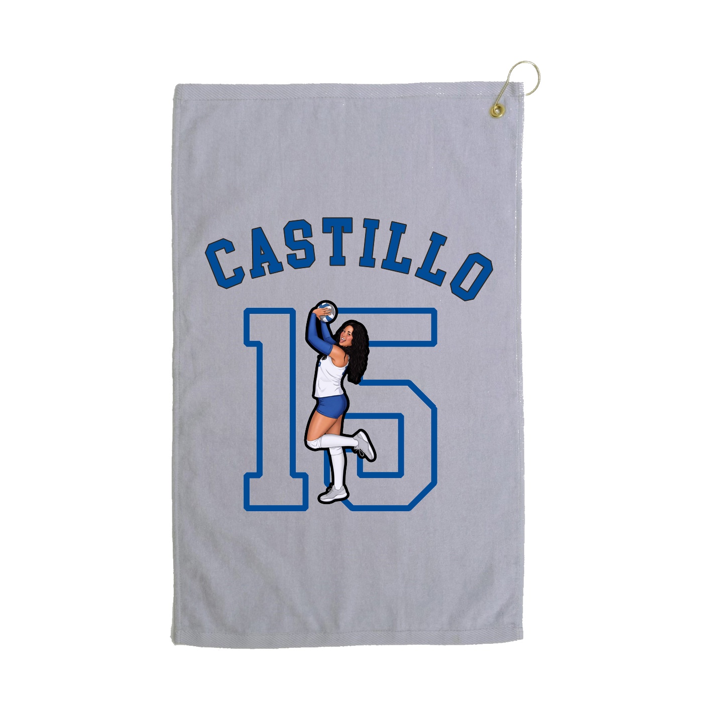 Golf Towel — Shirsey Arch in Grey