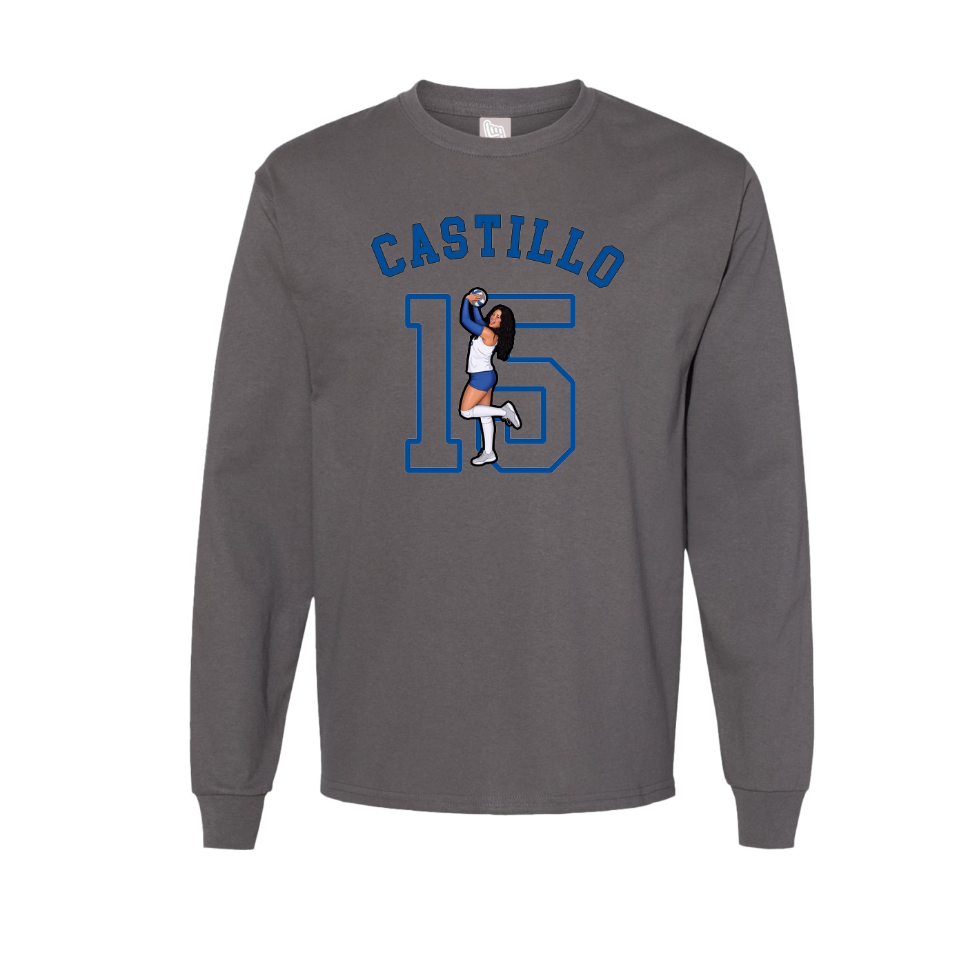 Long Sleeve Tee — Shirsey Arch in Grey
