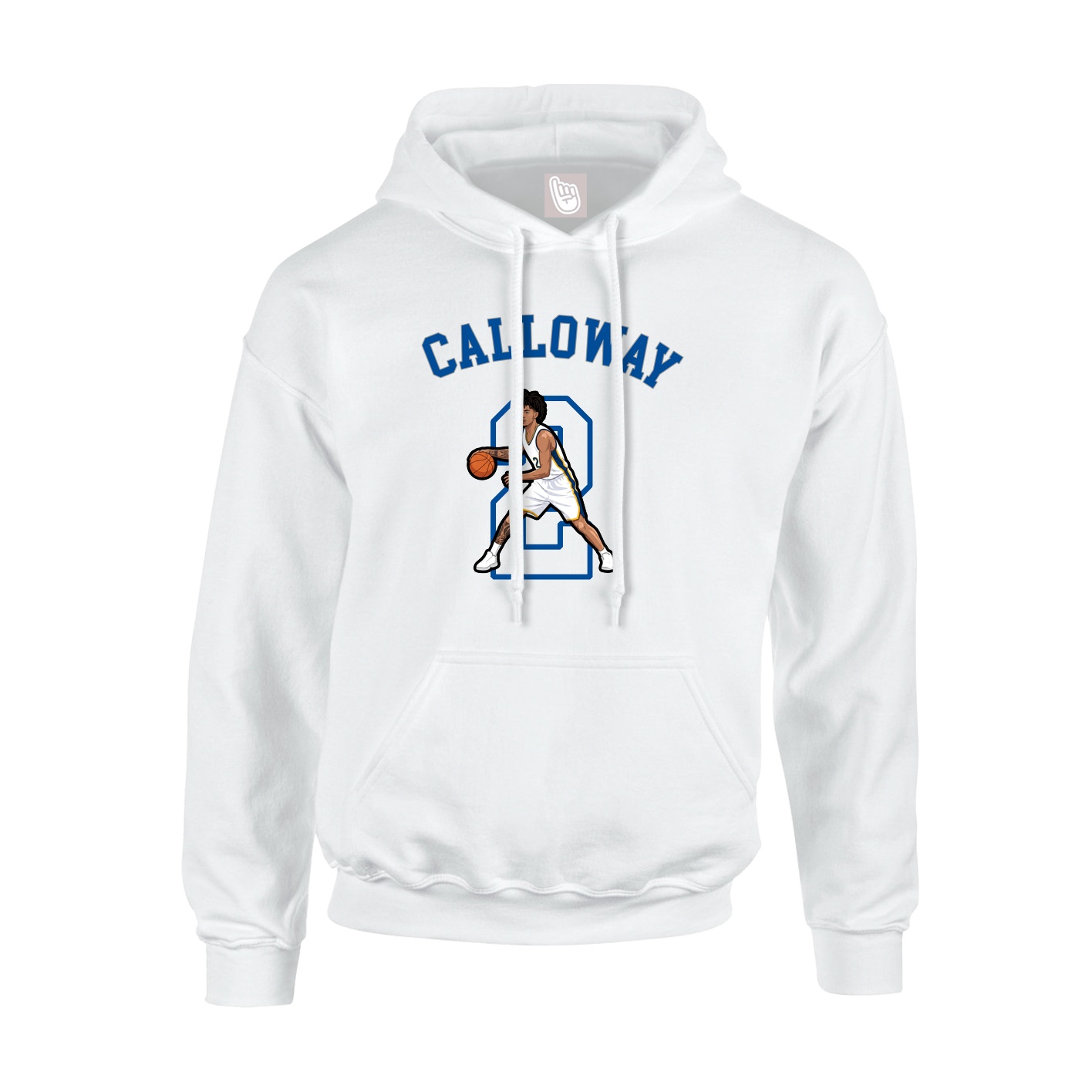 Hoodie — Shirsey Arch in White