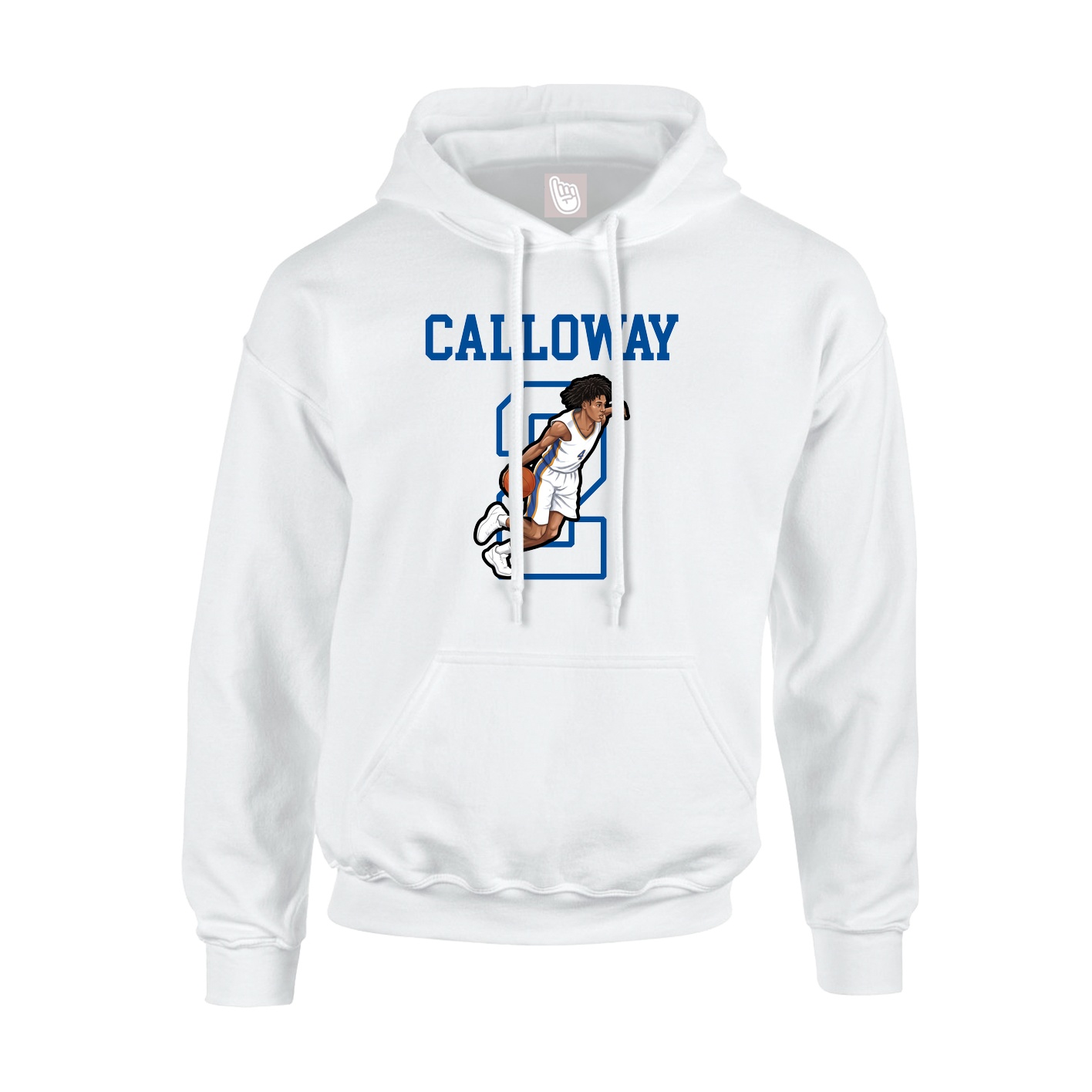 Hoodie — Shirsey in White