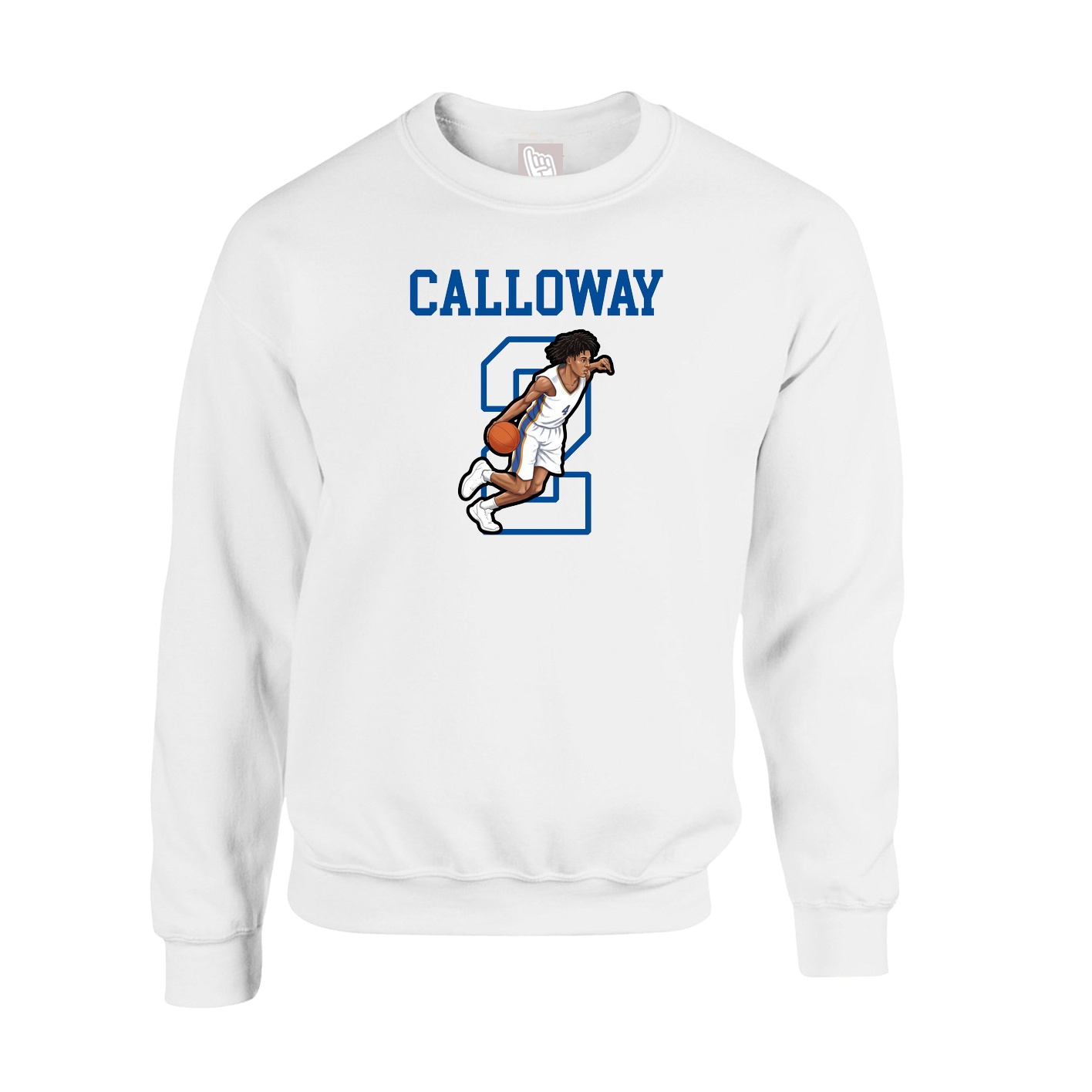 Fleece Crew — Shirsey in White