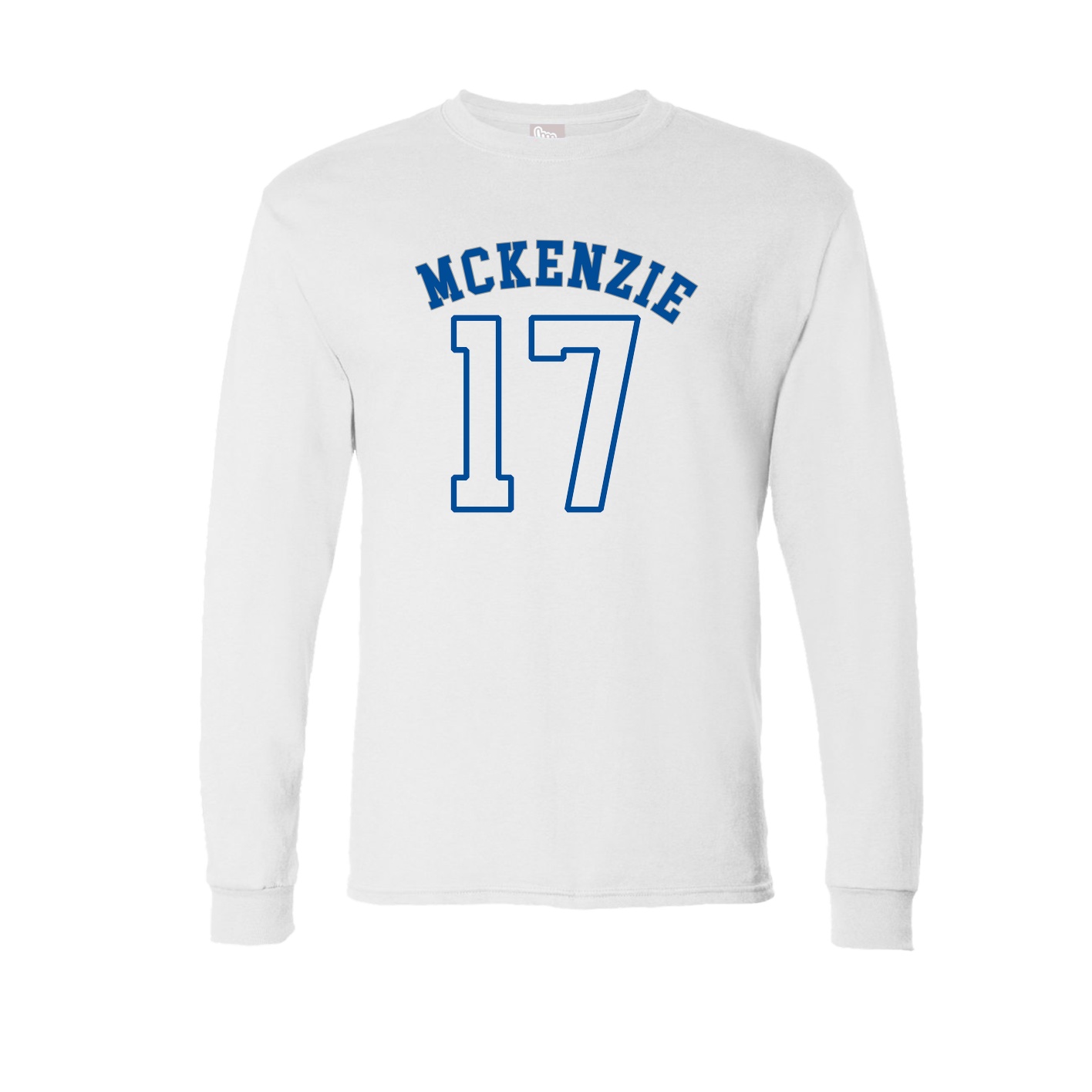 Long Sleeve Tee — Shirsey Arch in White