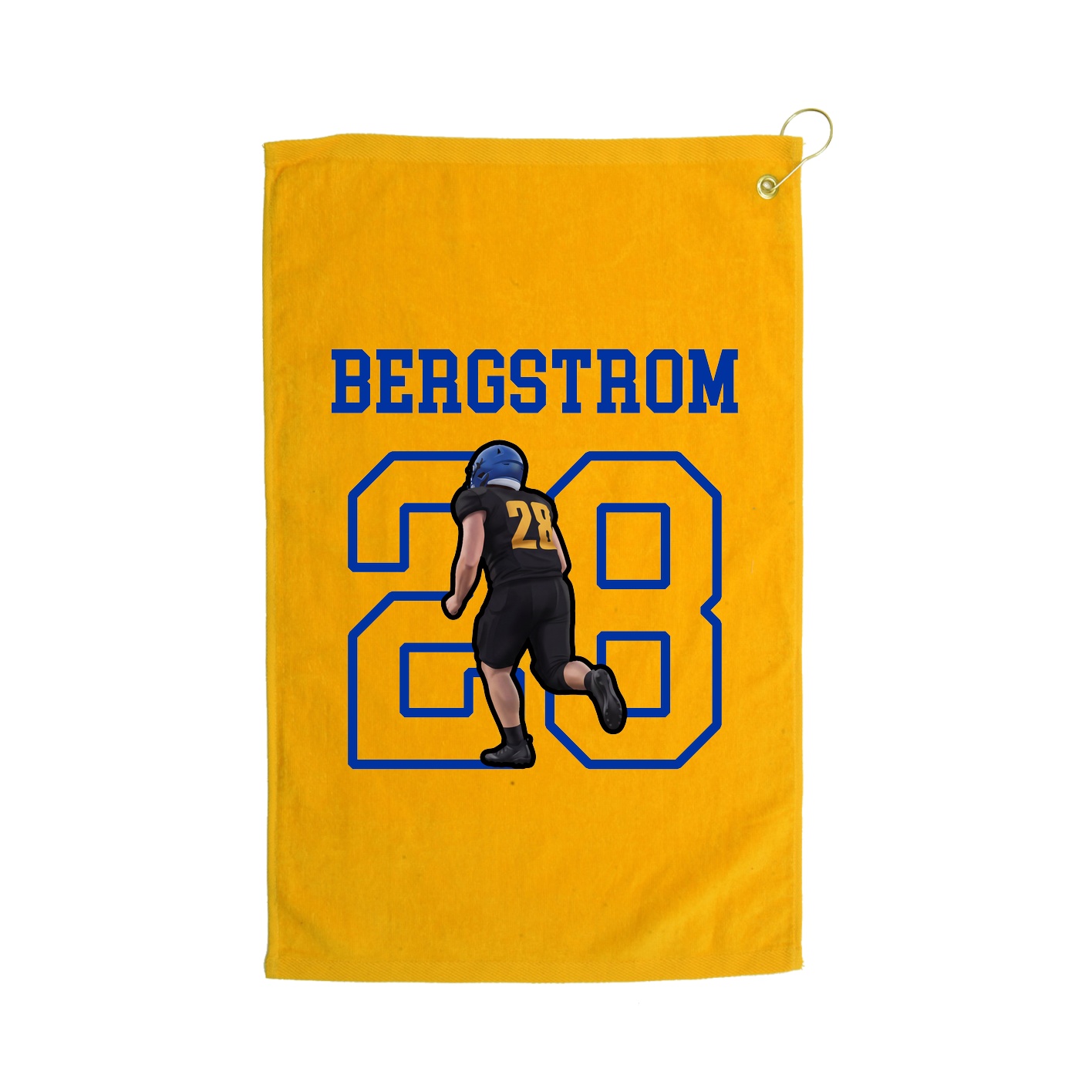 Golf Towel — Shirsey in Gold