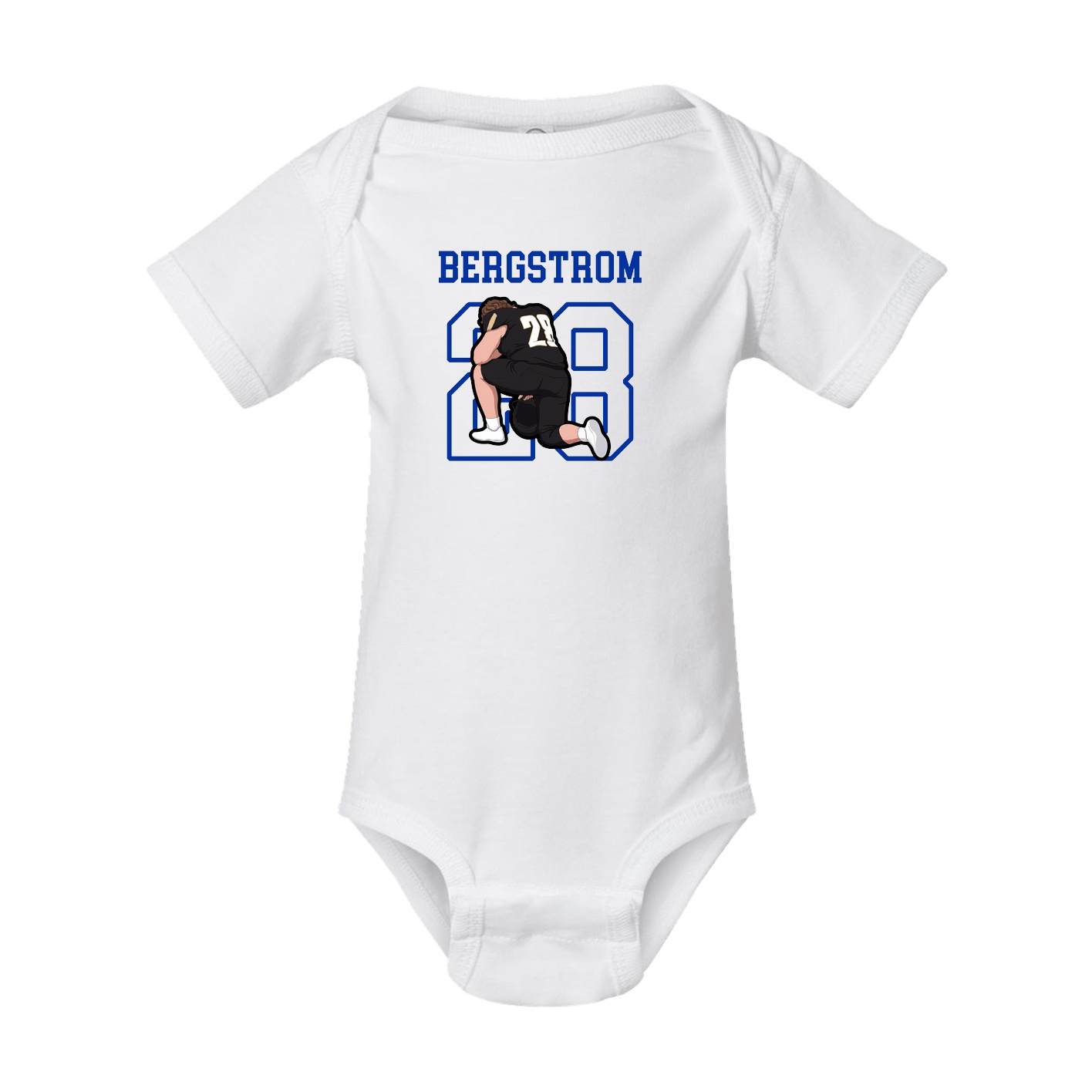 Baby Onesie — Shirsey in White