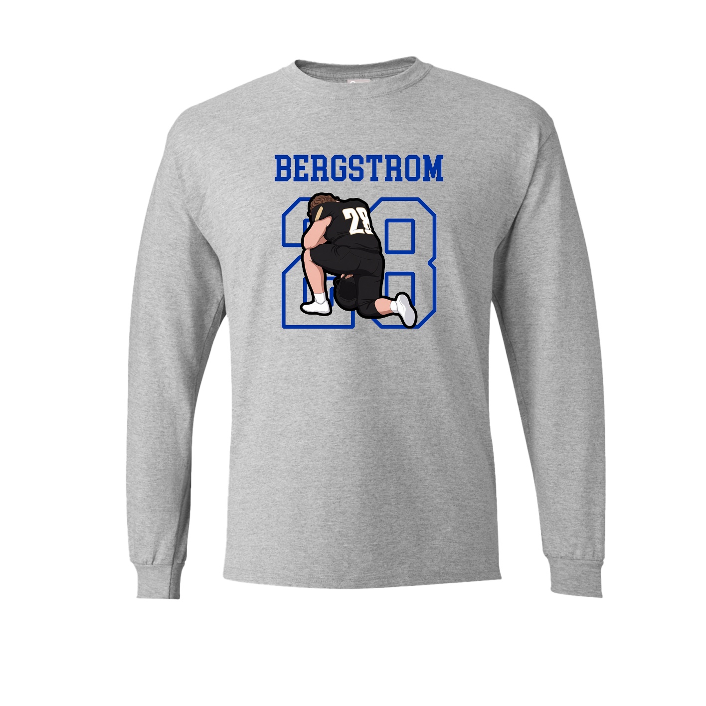 Long Sleeve Tee — Shirsey in Grey
