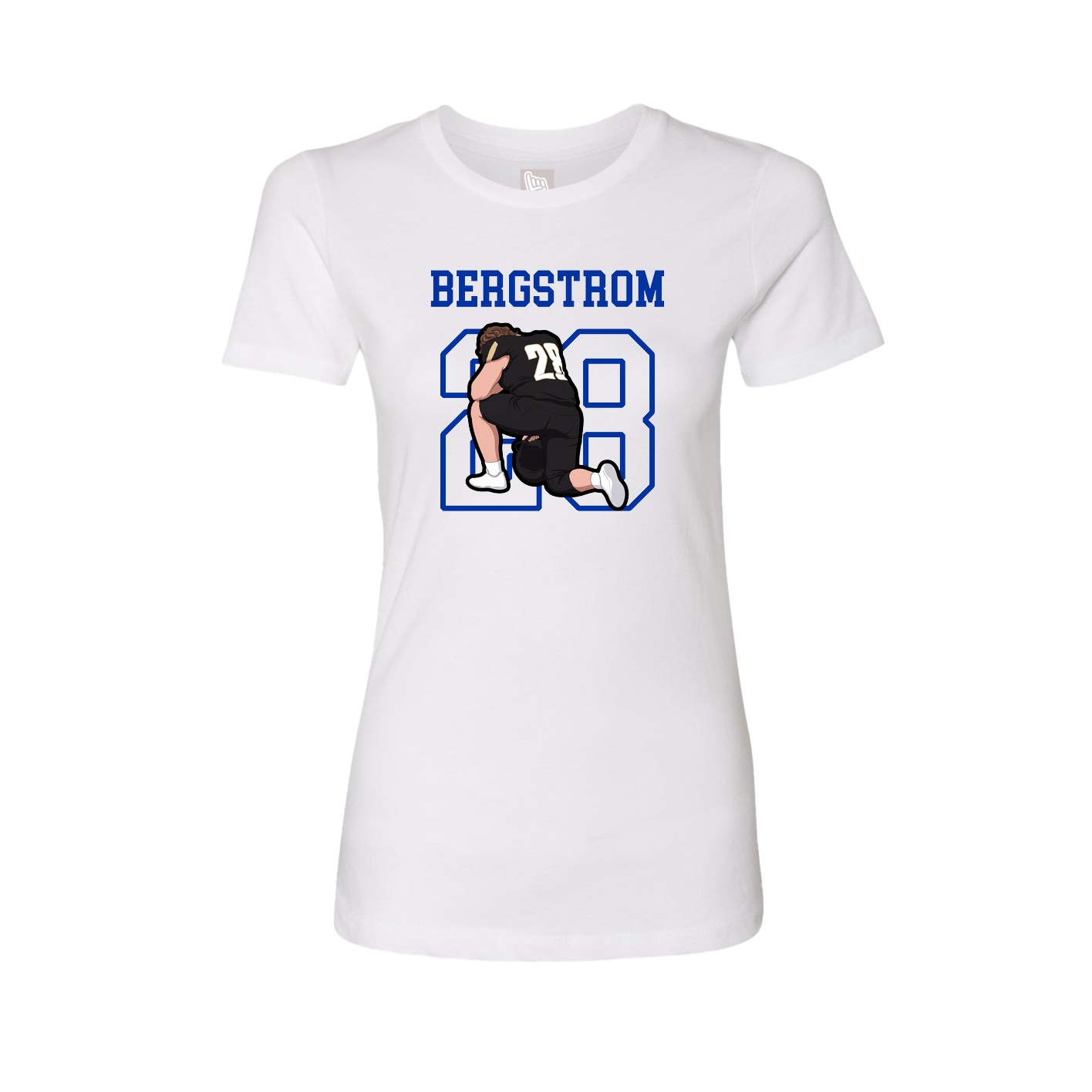 Fitted Women's Tee — Shirsey in White