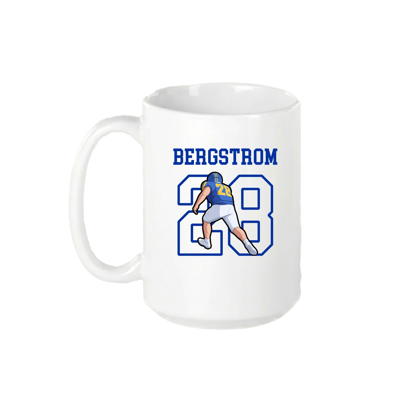 15oz Coffee Mug — Shirsey in White