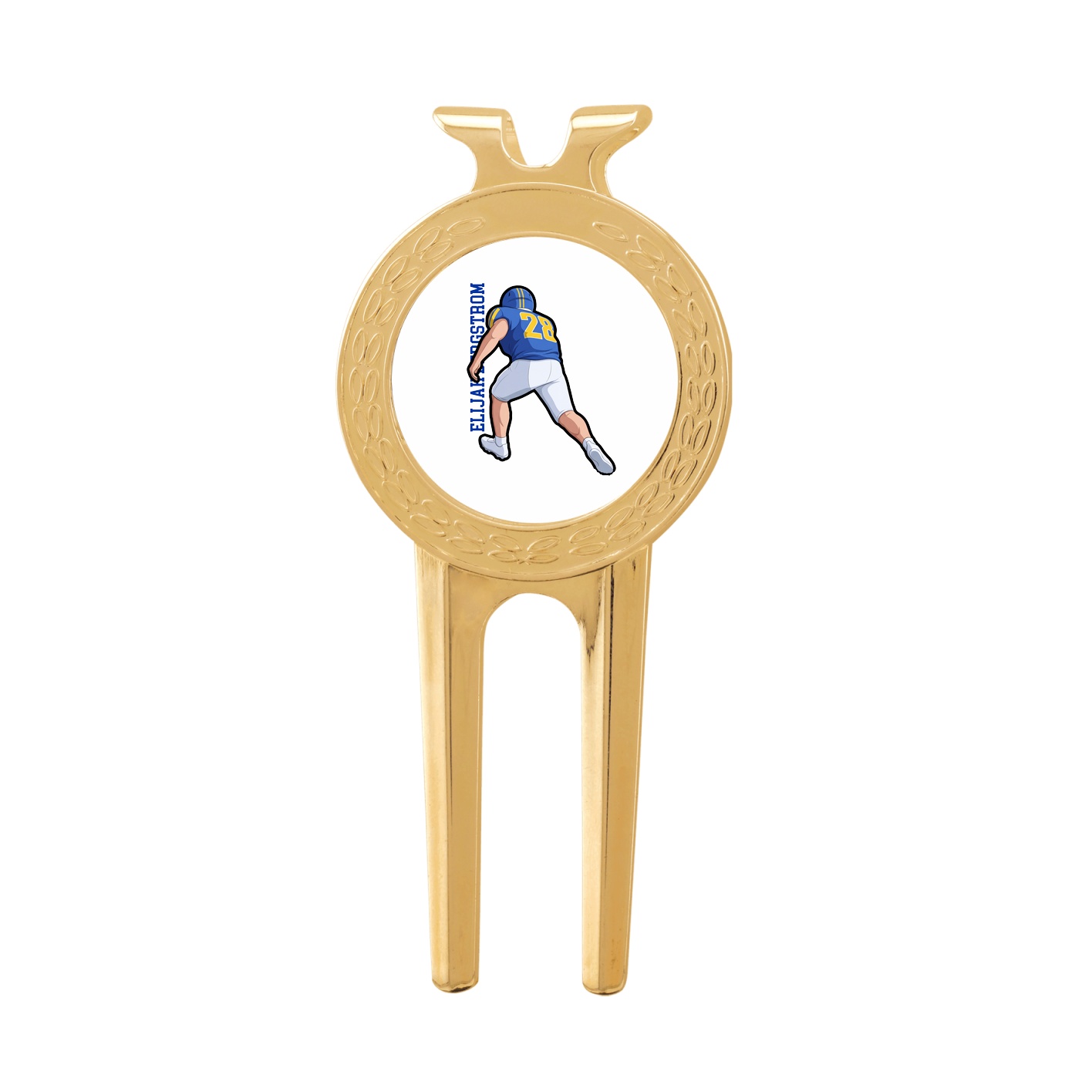 Divot Tool with Ball Marker — Name Vertical in Classic