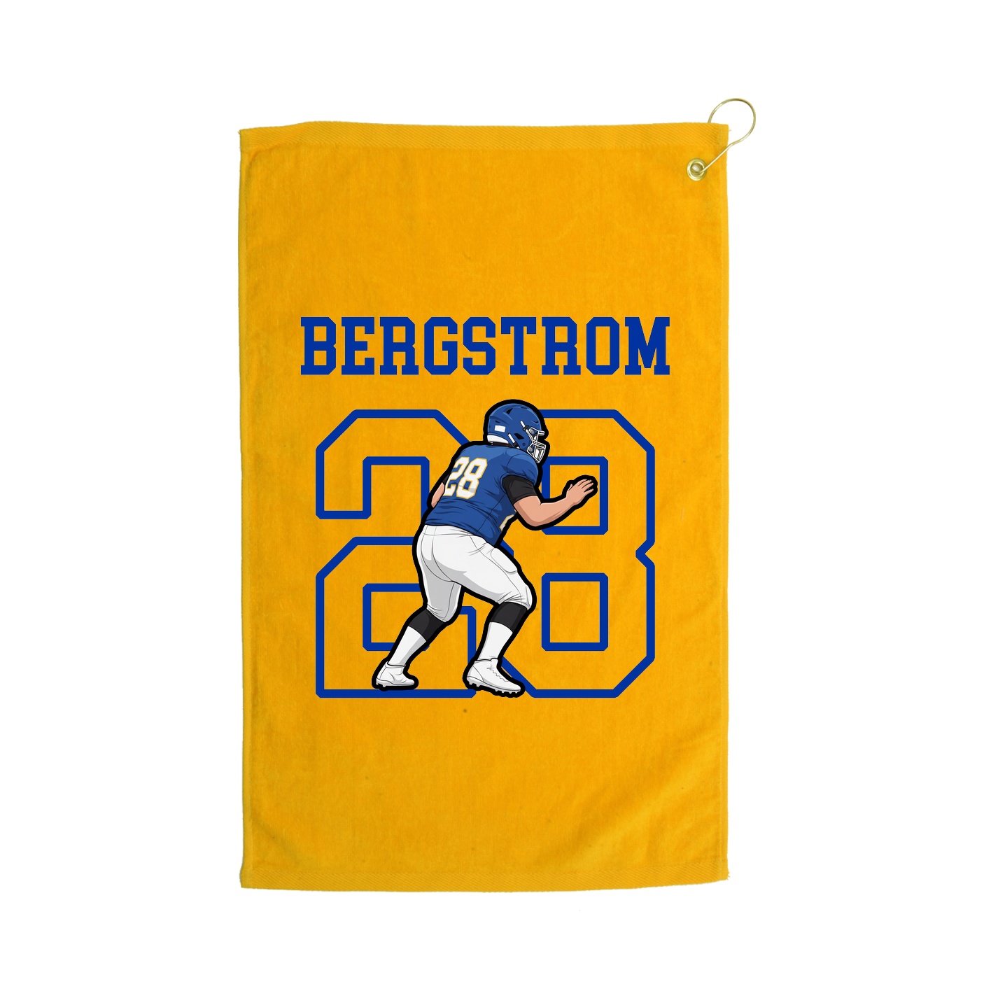 Golf Towel — Shirsey in Gold