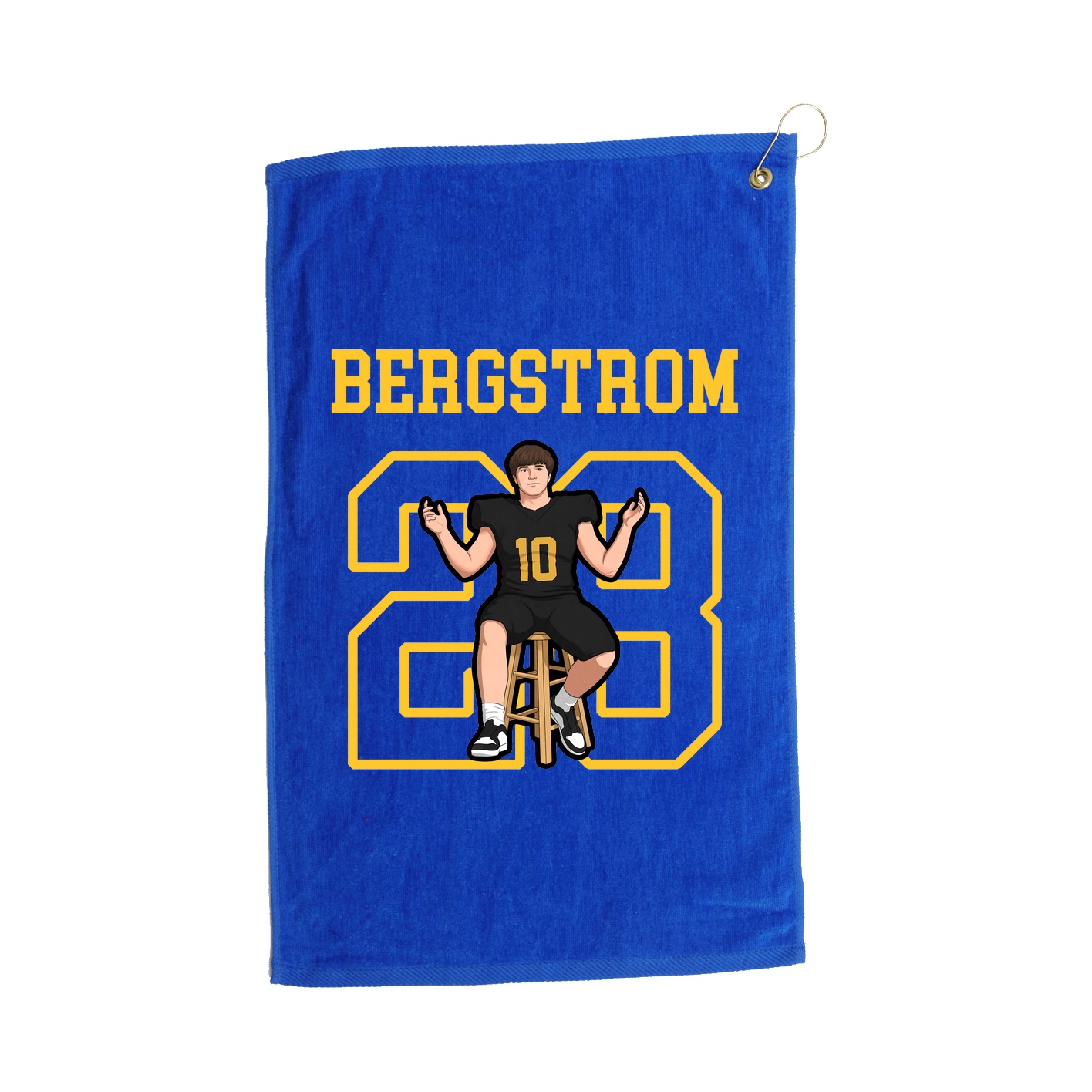 Golf Towel — Shirsey in Royal