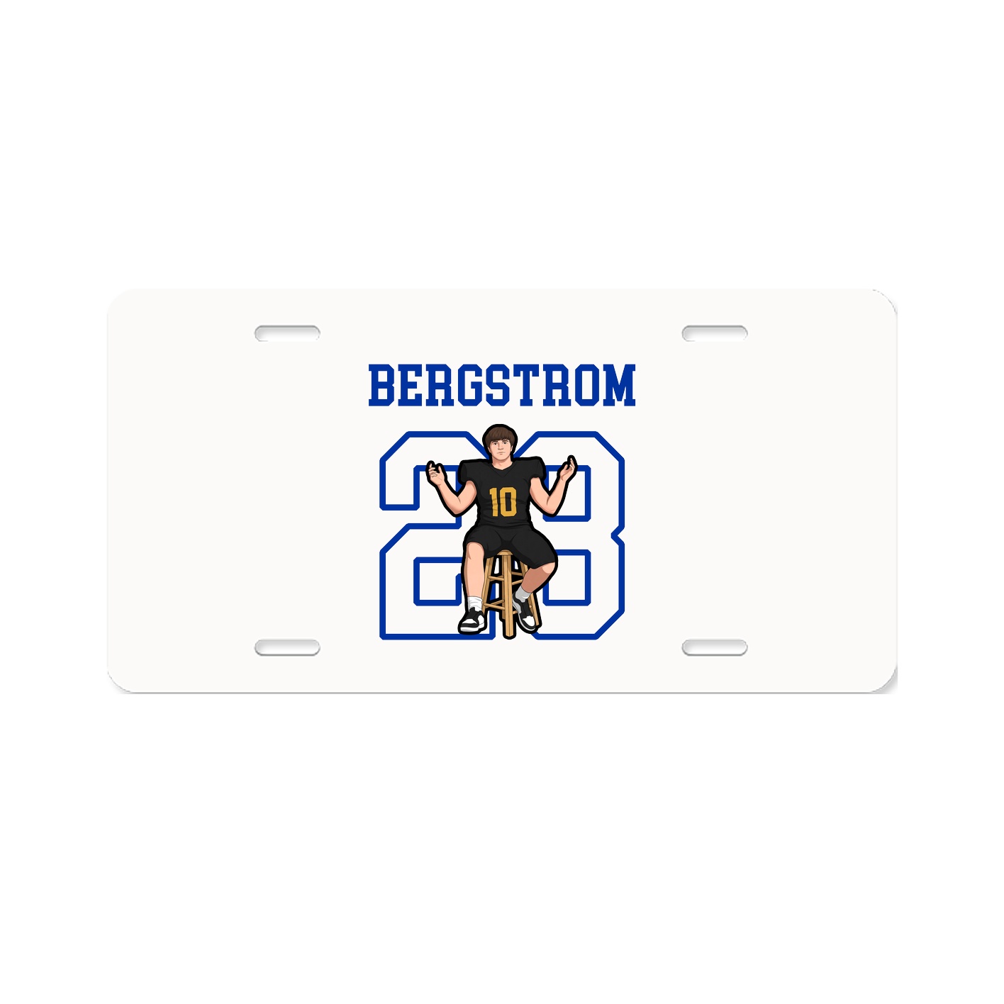 License Plate — Shirsey in Classic
