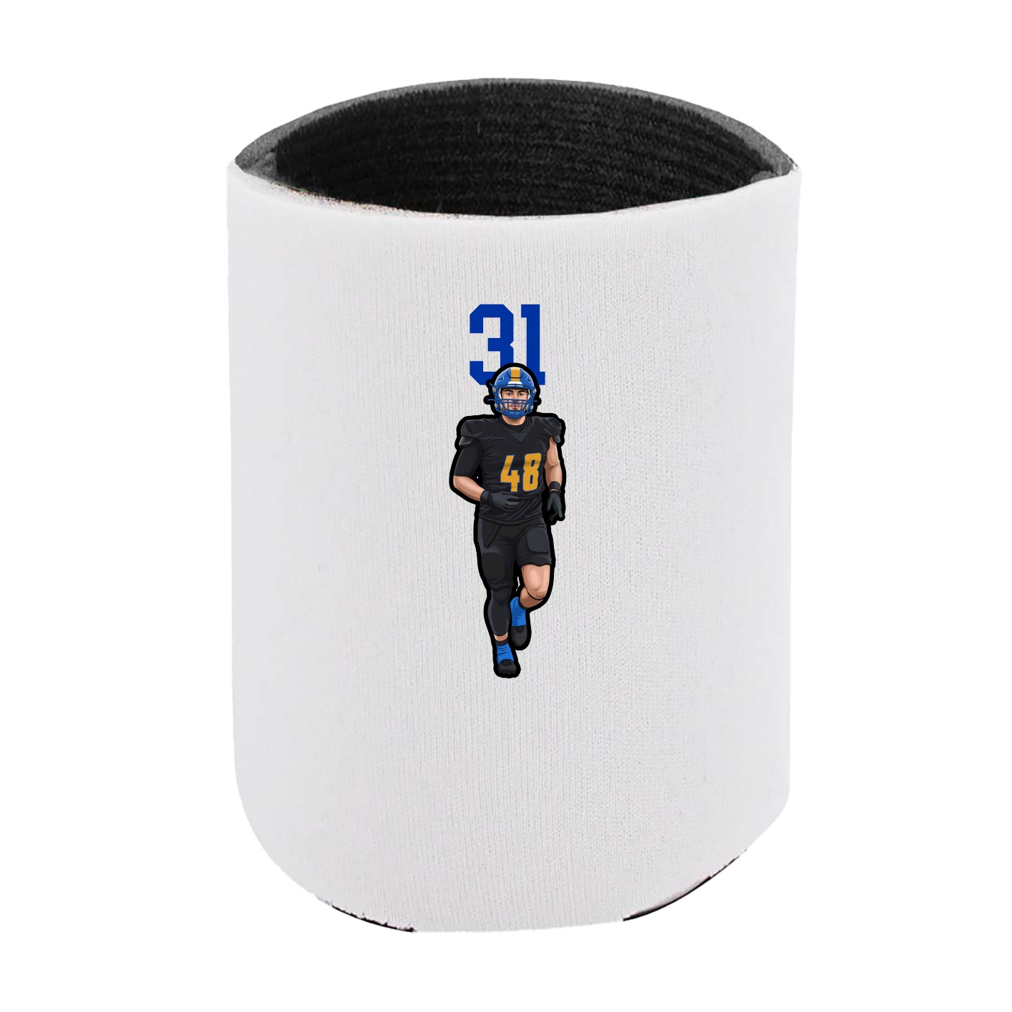 Can Holder — Number Top in White