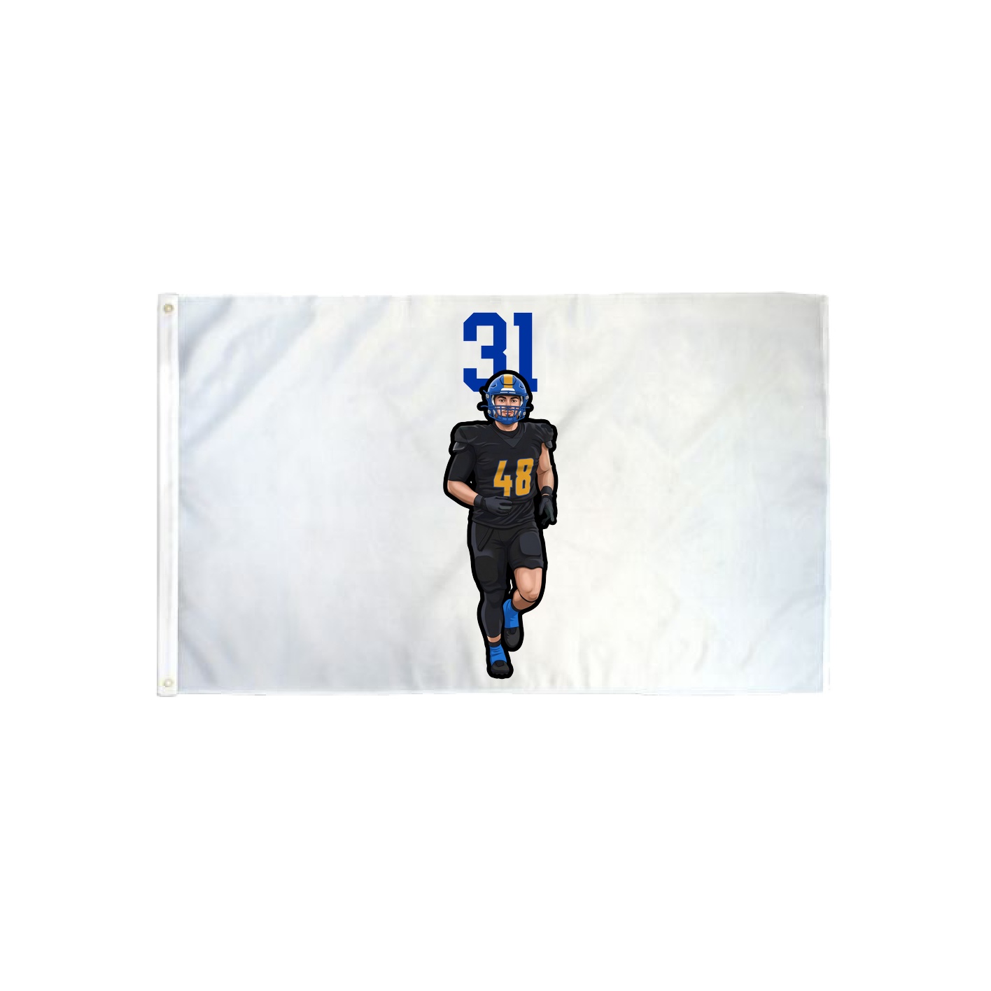 3x5 Flag — Number Top in Classic