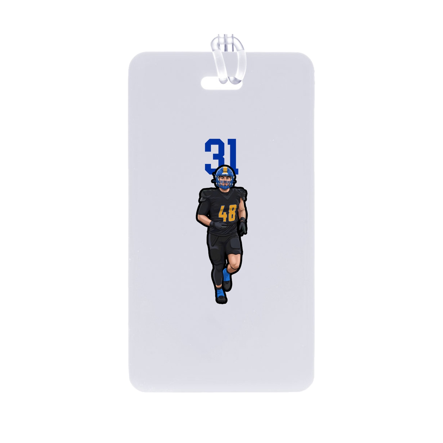 Bag Tag — Number Top in Classic