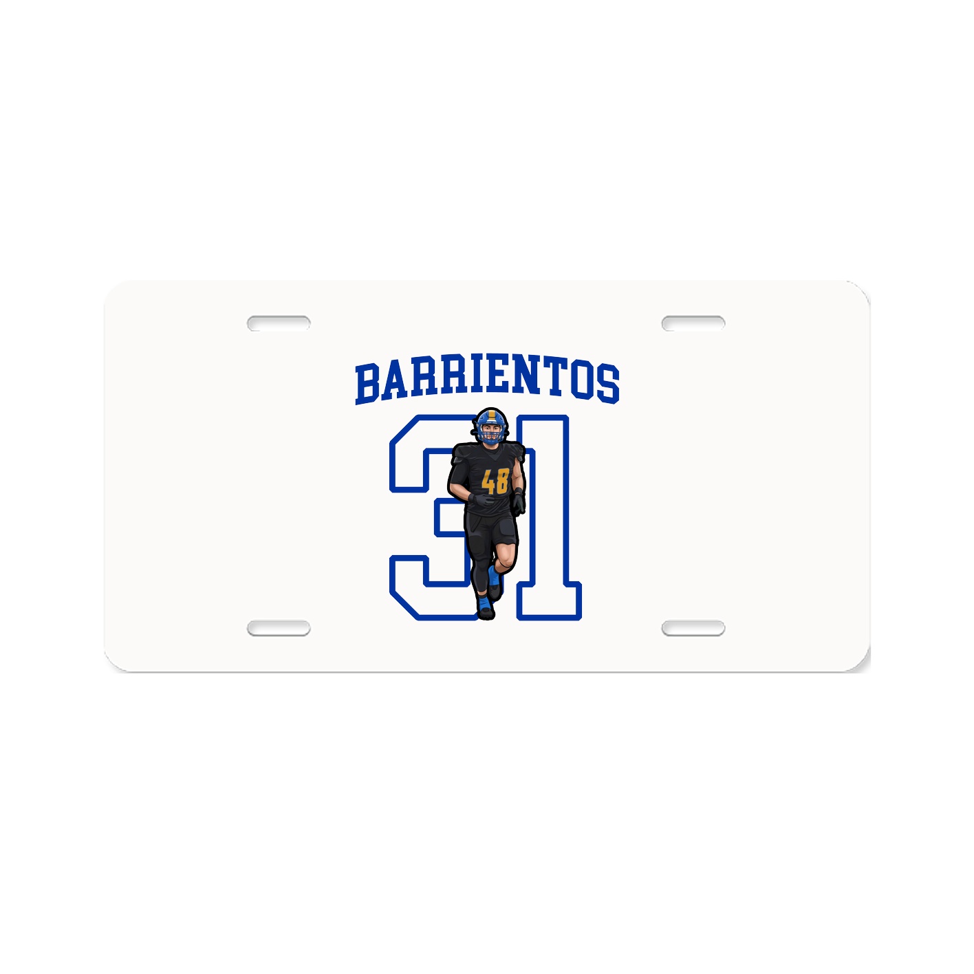 Aluminum License Plate