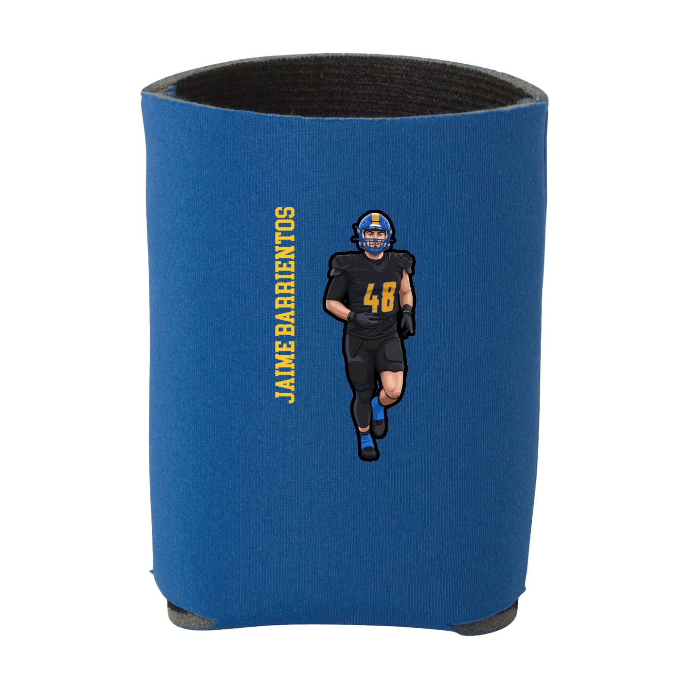 Can Holder — Name Vertical in Royal