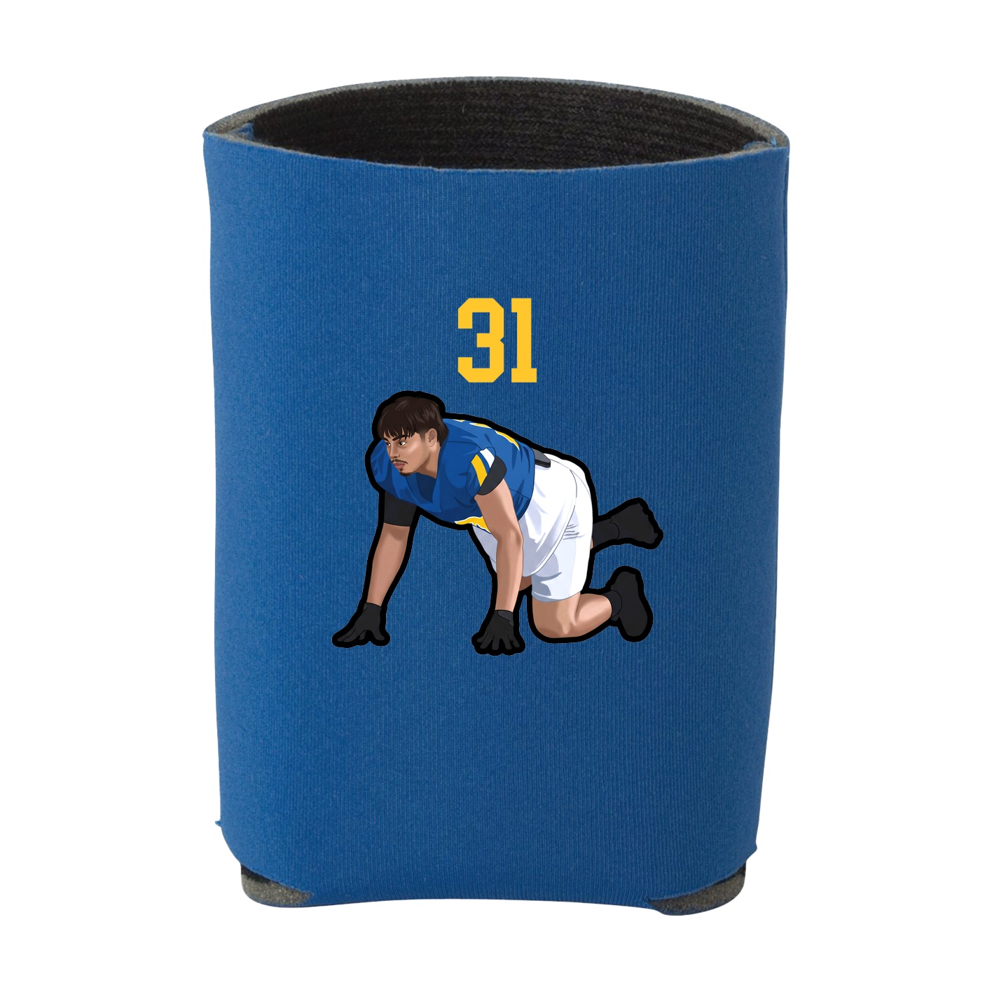 Can Holder — Number Top in Royal