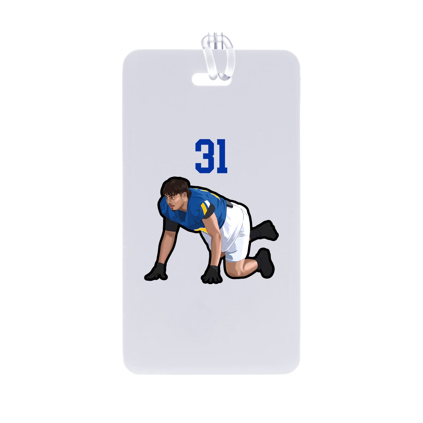 Bag Tag — Number Top in Classic