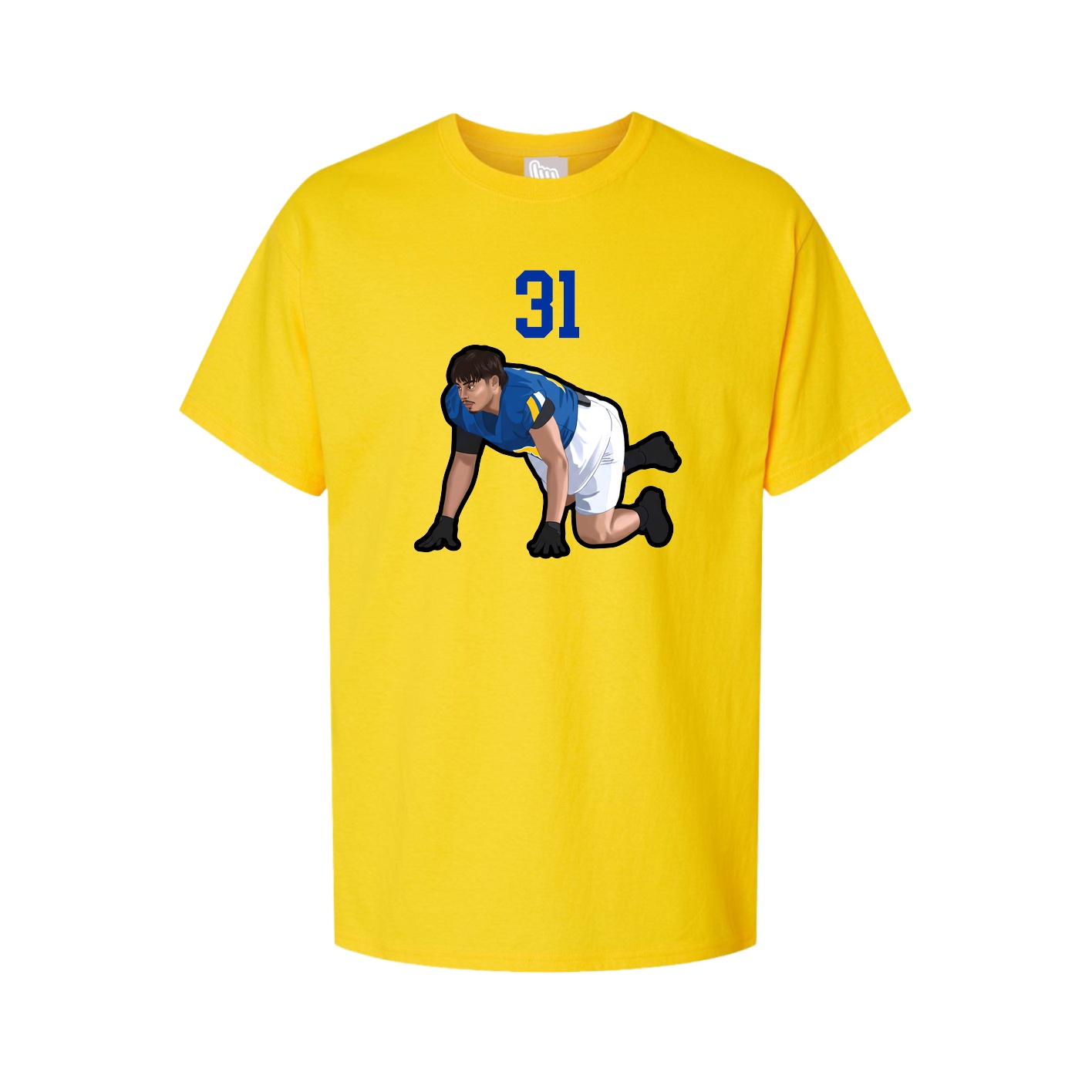 Tee — Number Top in Gold