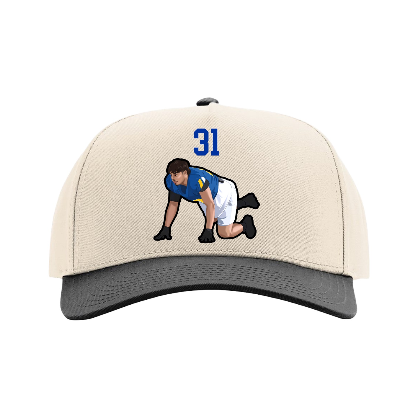 Full Fabric Five-Panel Champ Cap