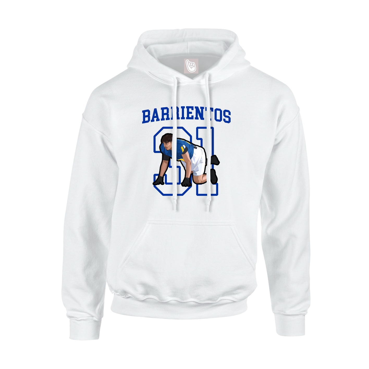 Youth Hoodie — Shirsey in White