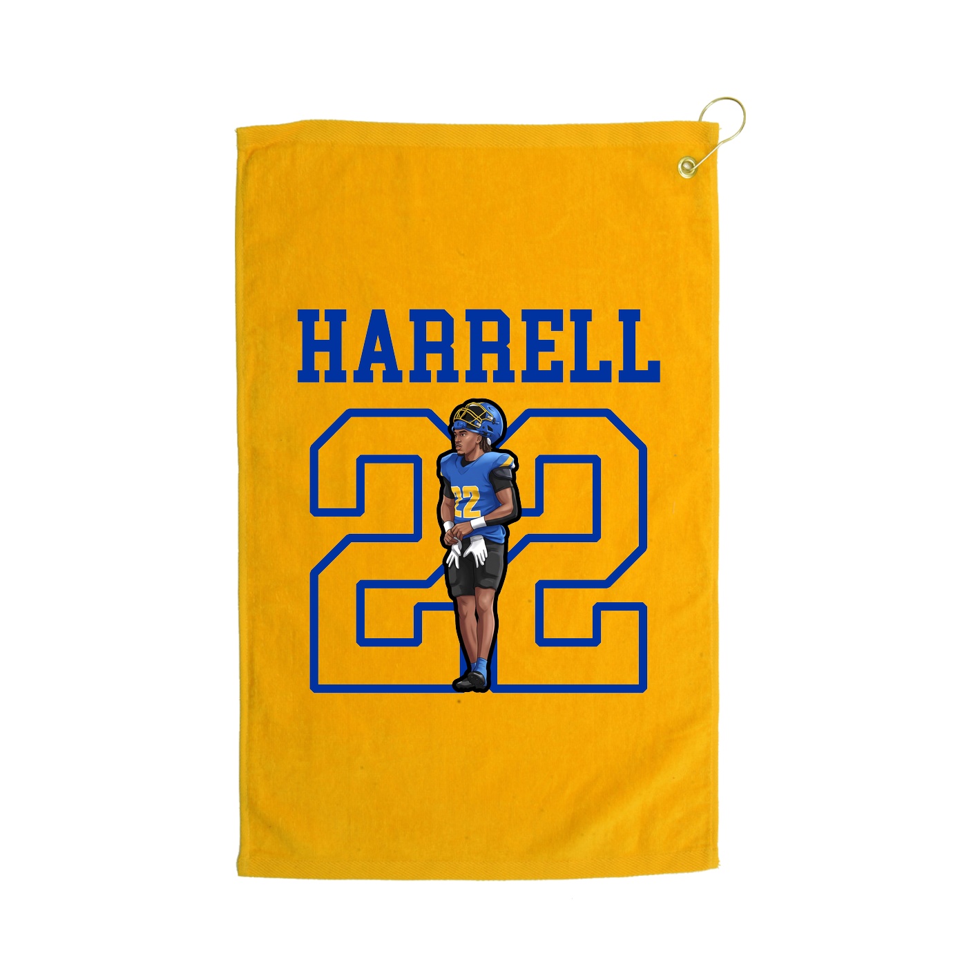 Golf Towel — Shirsey in Gold
